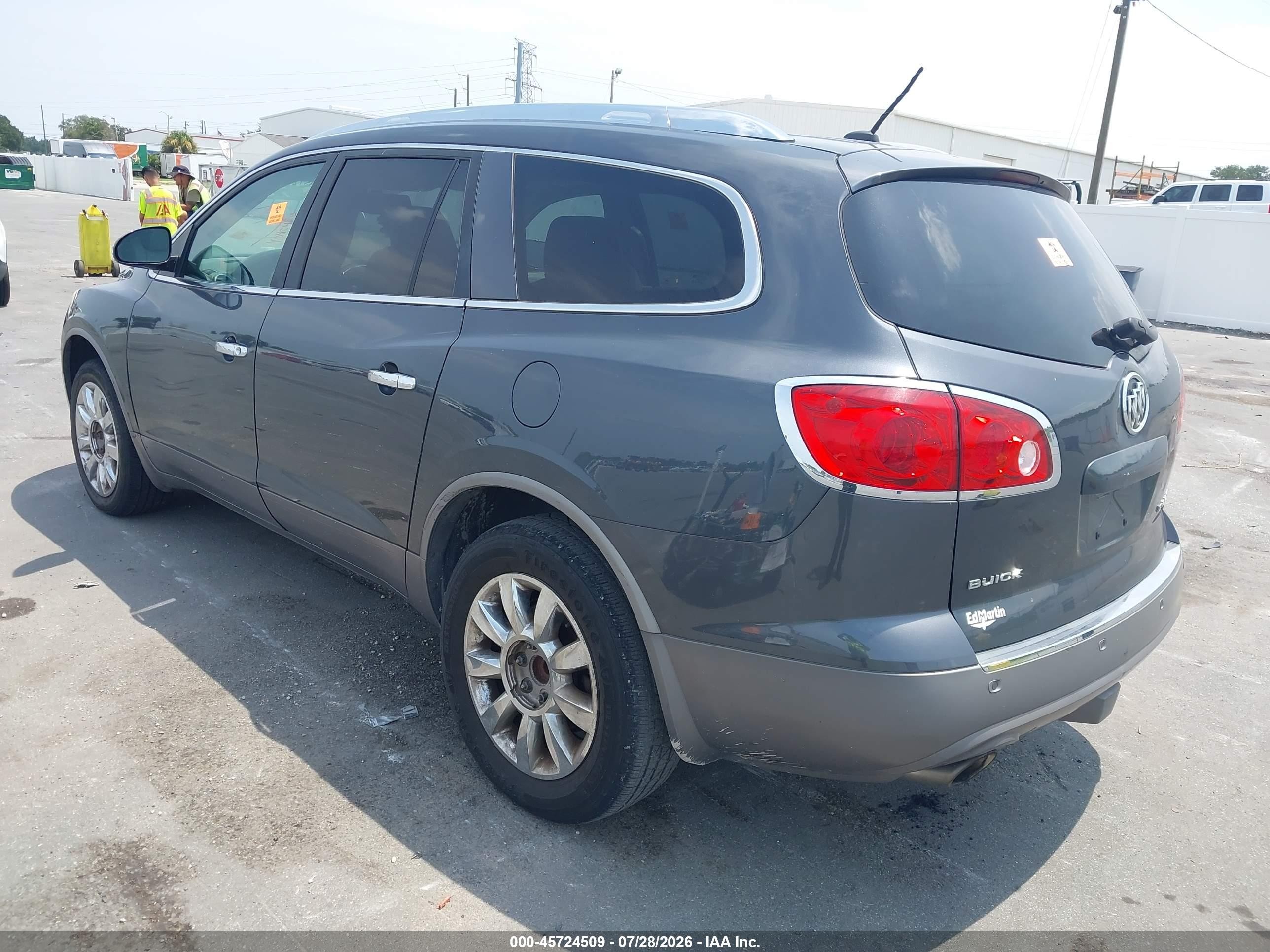 2011 Buick Enclave 1xl Gray vin: 5GAKRBED2BJ379183
