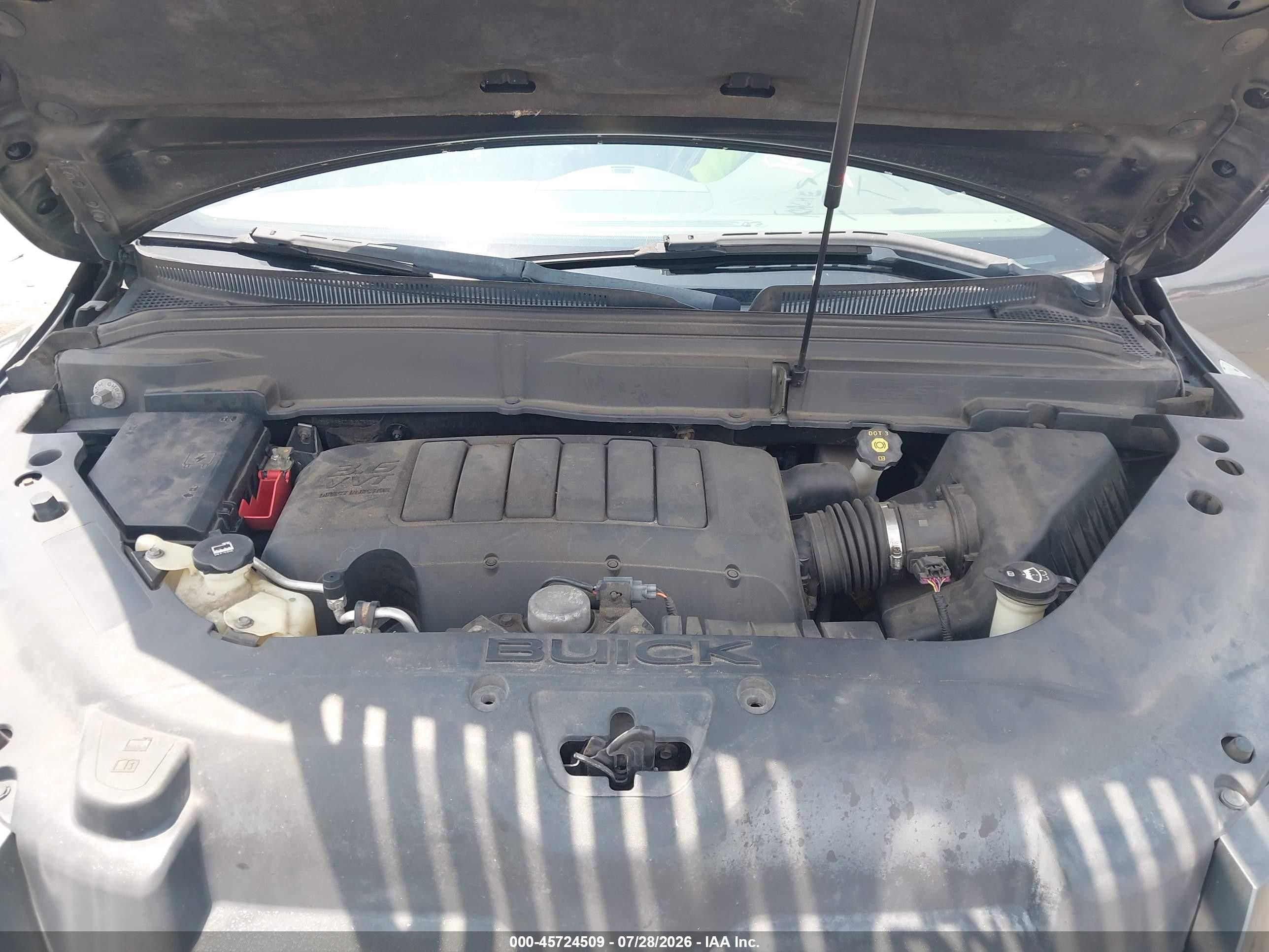 2011 Buick Enclave 1xl Gray vin: 5GAKRBED2BJ379183