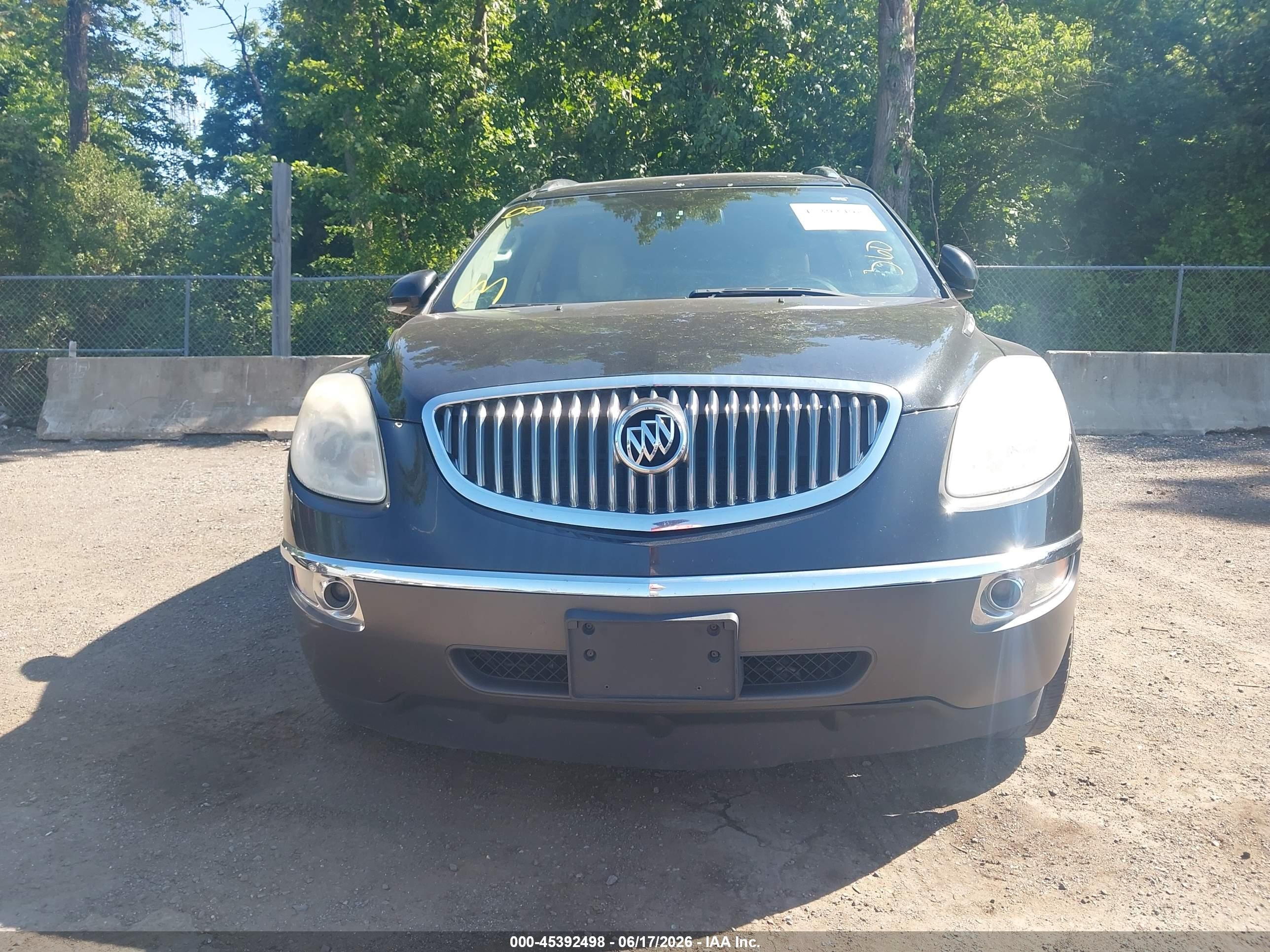 2011 Buick Enclave 1xl Черный vin: 5GAKRBED2BJ402199