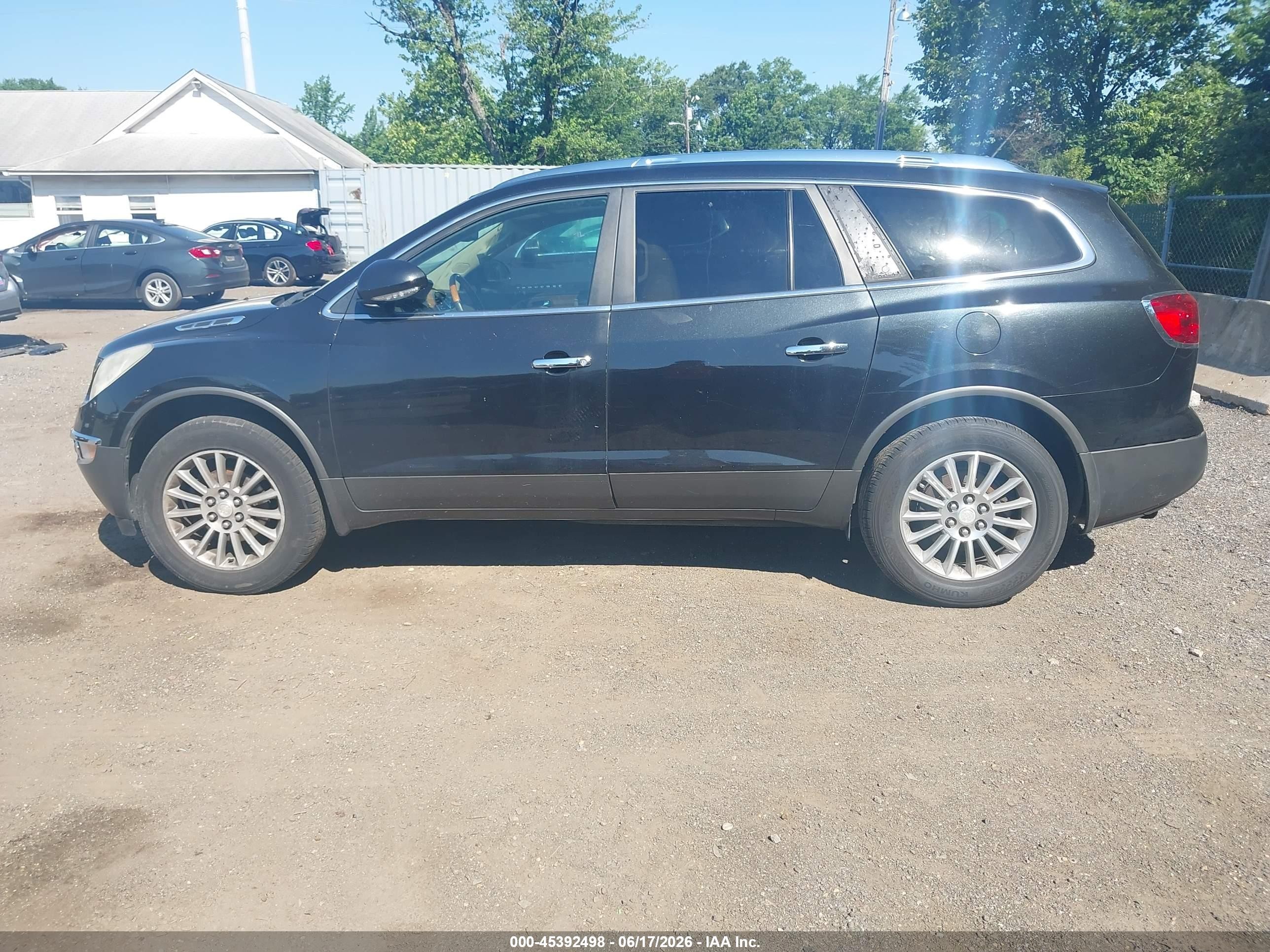 2011 Buick Enclave 1xl Черный vin: 5GAKRBED2BJ402199