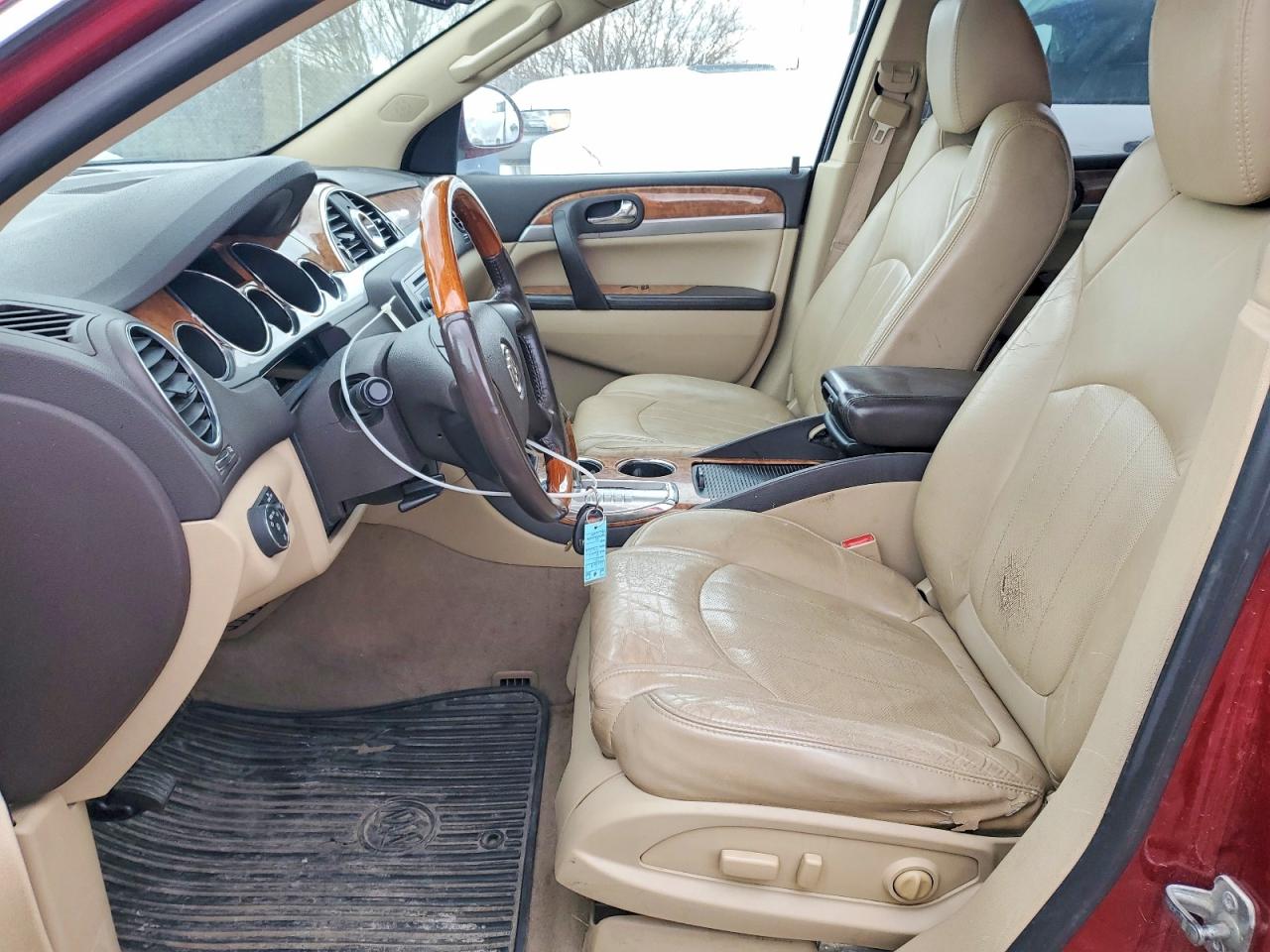 2011 Buick Enclave Cxl Red vin: 5GAKRBED3BJ121688