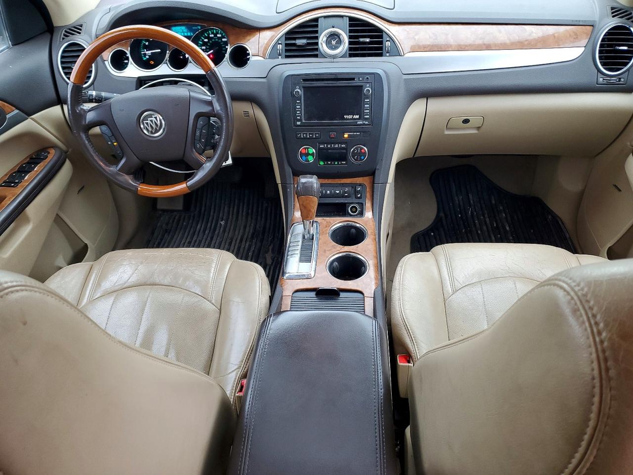 2011 Buick Enclave Cxl Red vin: 5GAKRBED3BJ121688