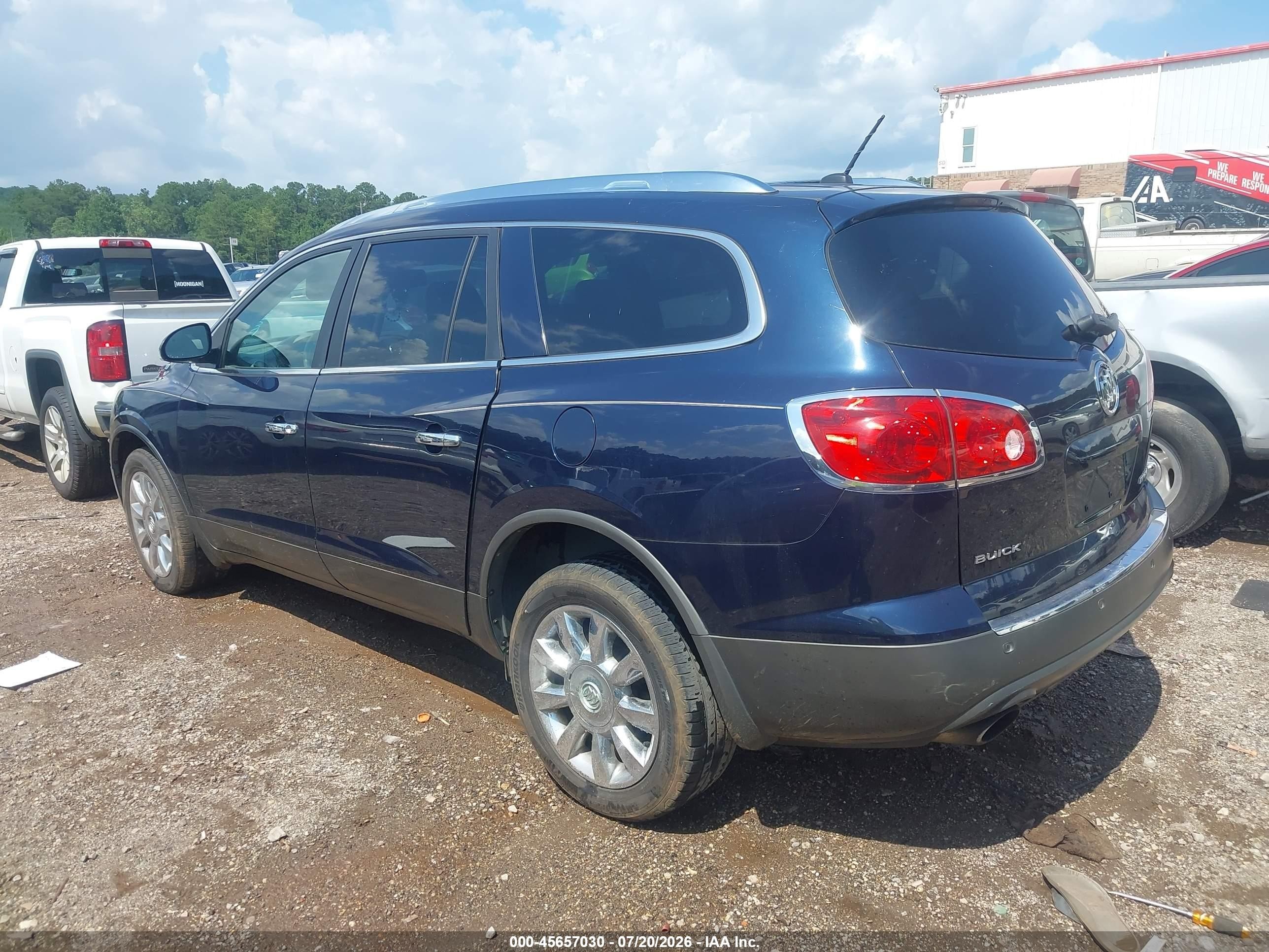 2011 Buick Enclave 1xl Синий vin: 5GAKRBED3BJ223203