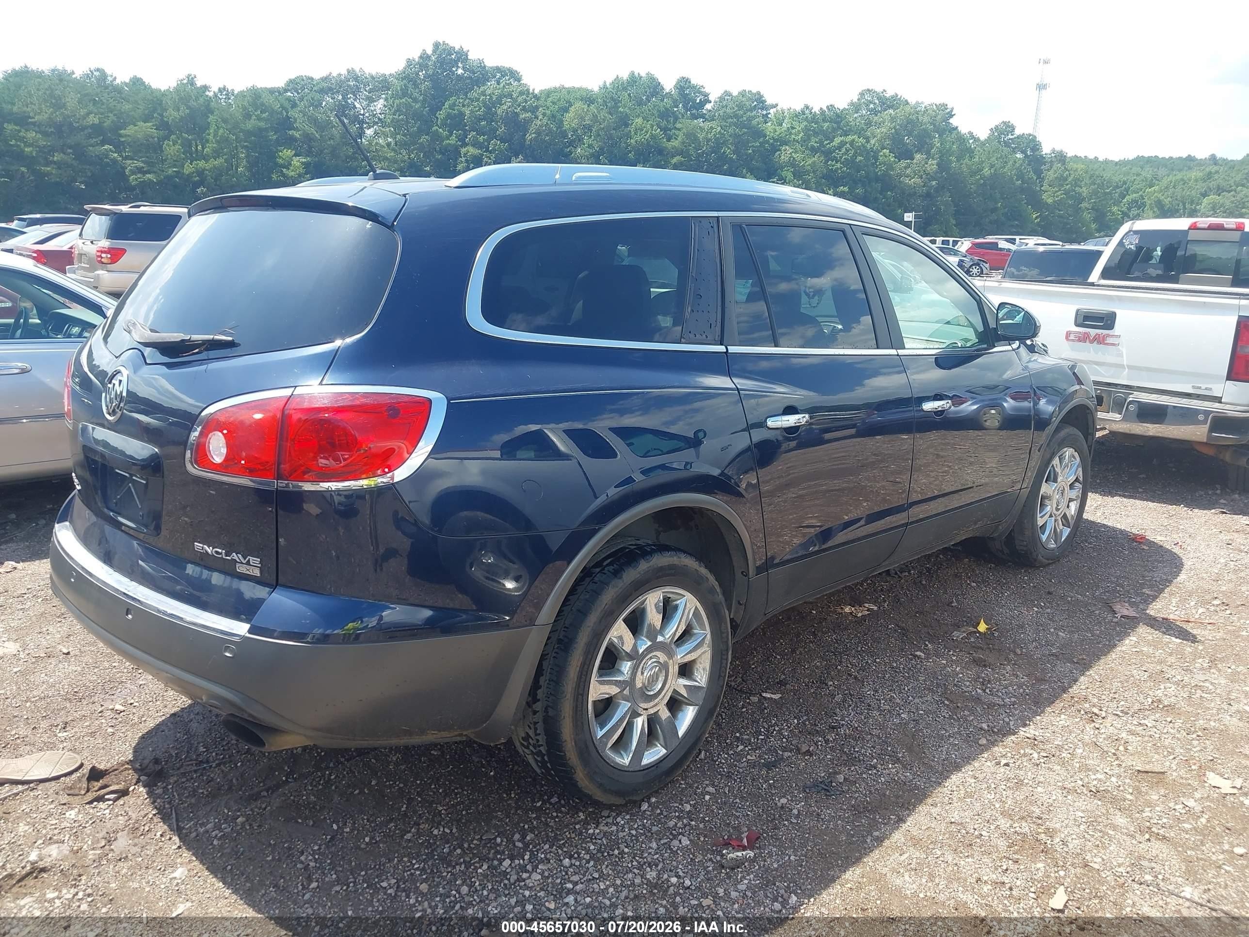 2011 Buick Enclave 1xl Синий vin: 5GAKRBED3BJ223203