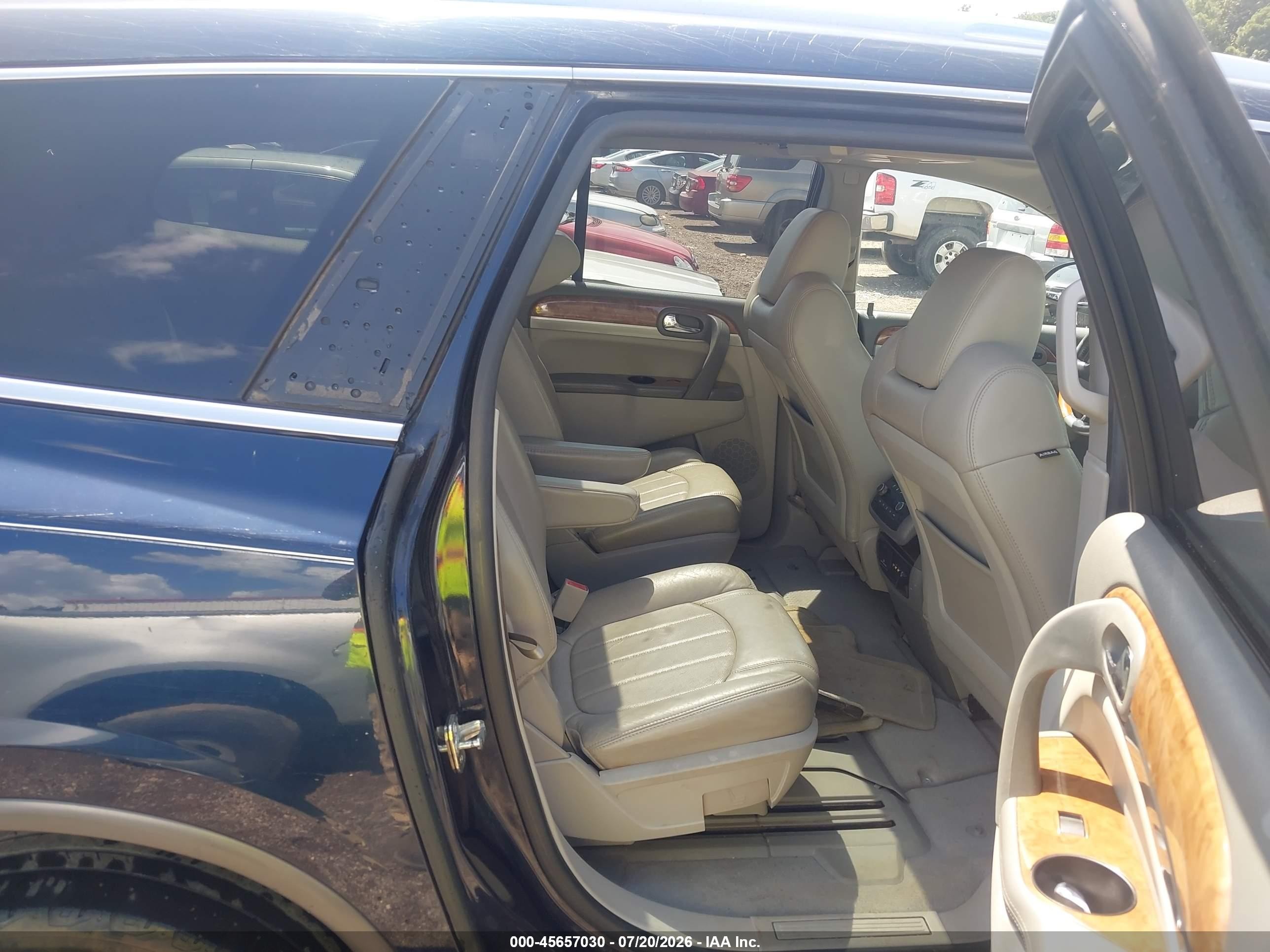 2011 Buick Enclave 1xl Синий vin: 5GAKRBED3BJ223203