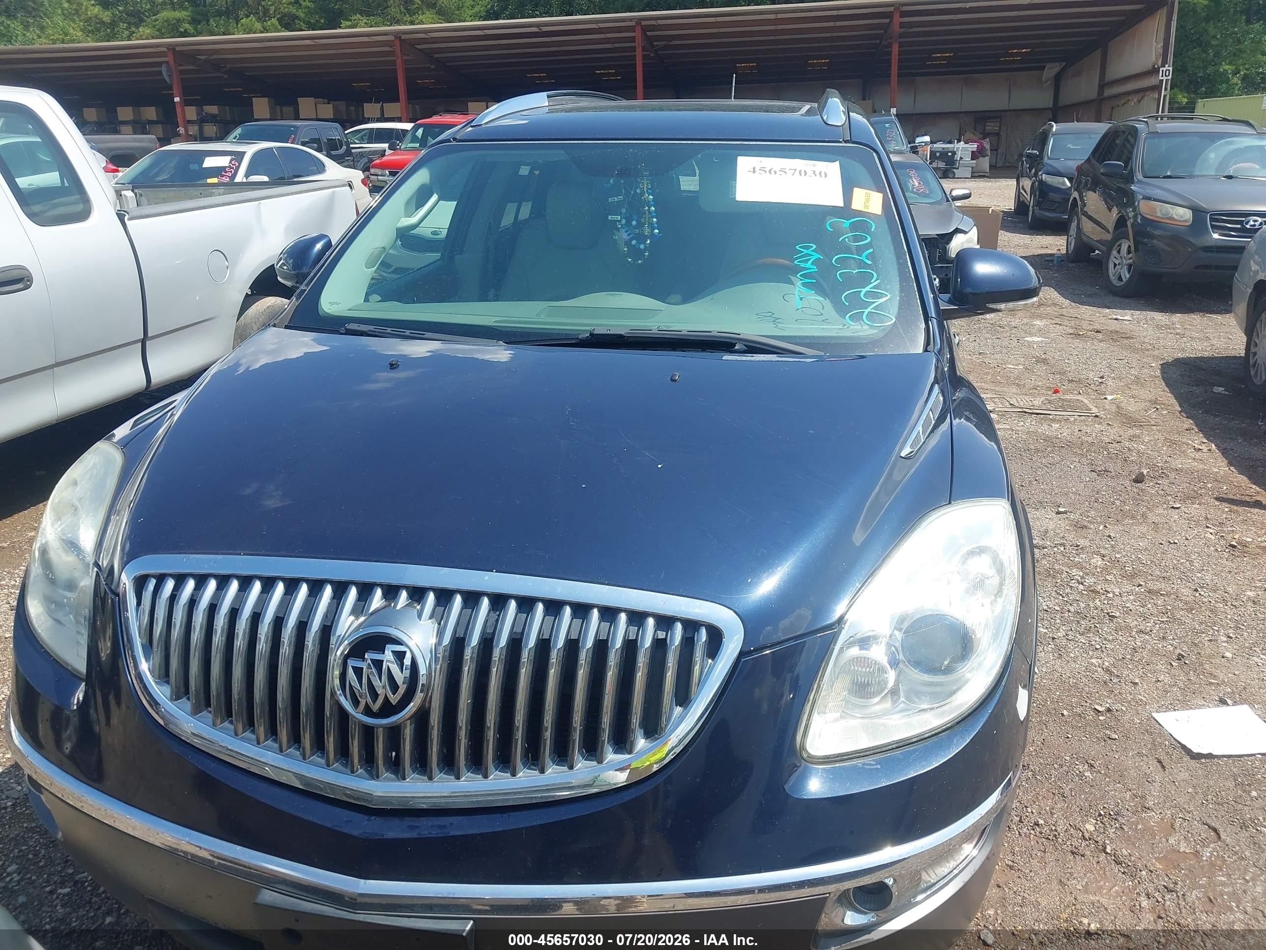 2011 Buick Enclave 1xl Синий vin: 5GAKRBED3BJ223203