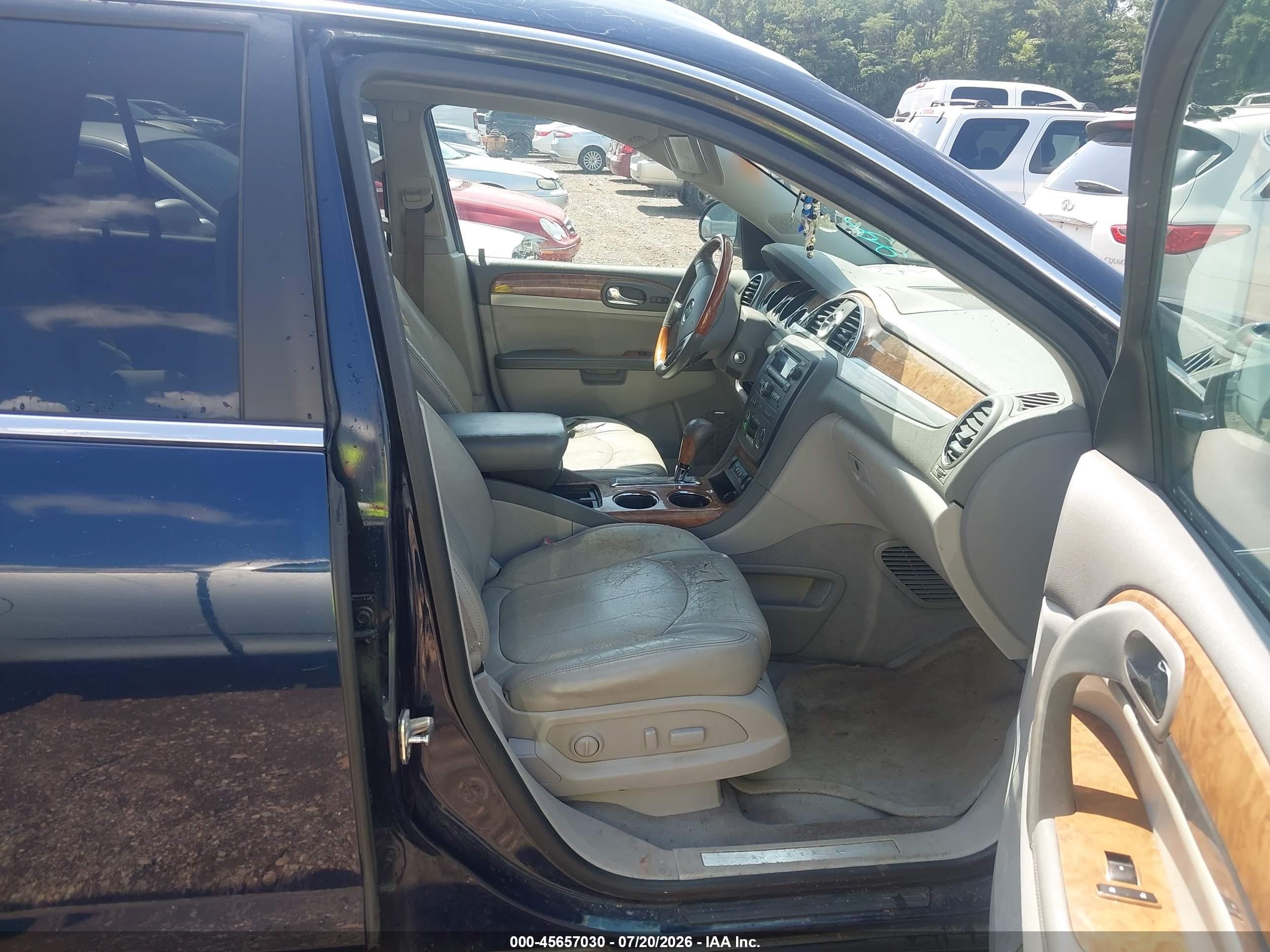 2011 Buick Enclave 1xl Синий vin: 5GAKRBED3BJ223203