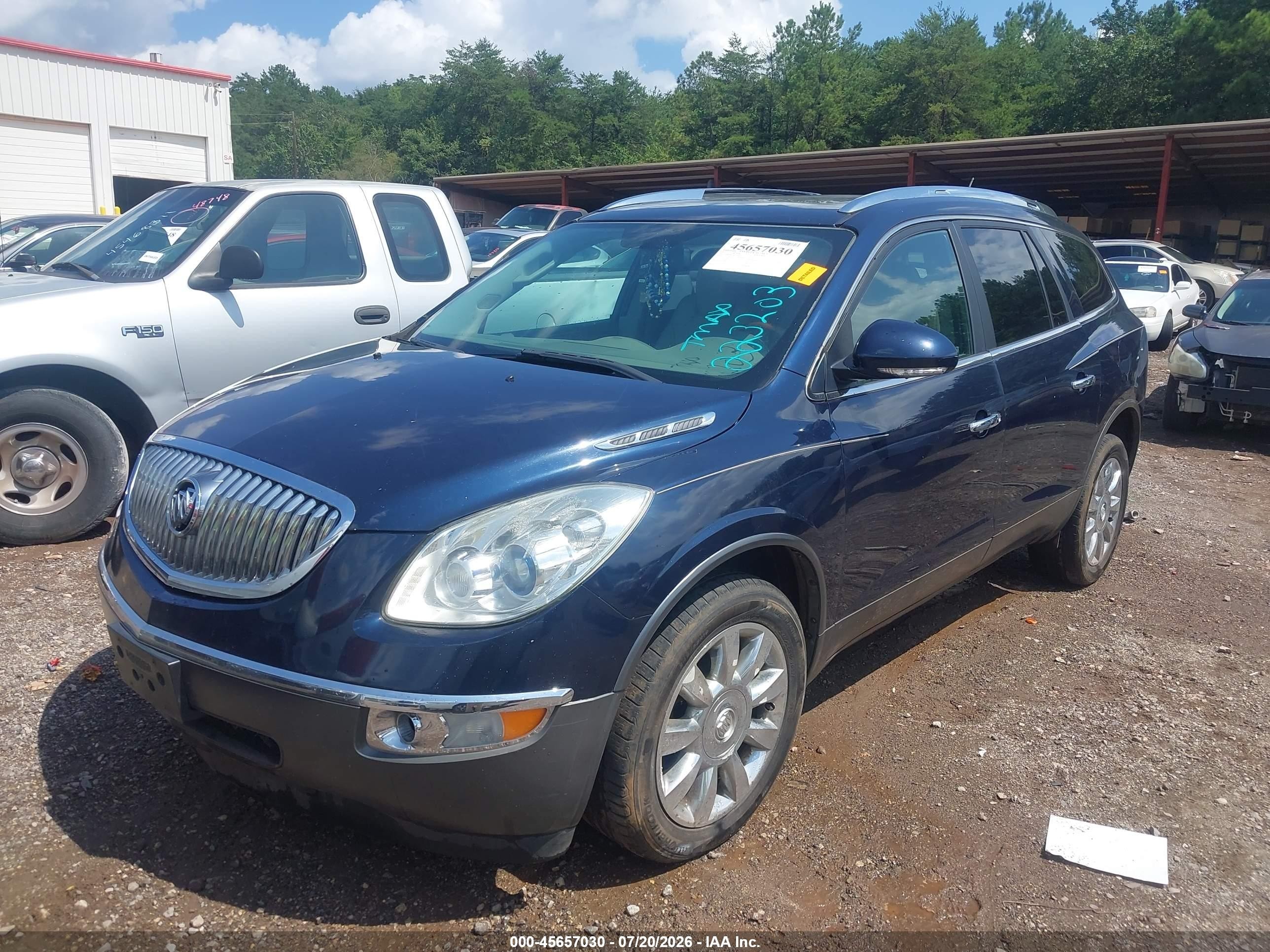 2011 Buick Enclave 1xl Синий vin: 5GAKRBED3BJ223203