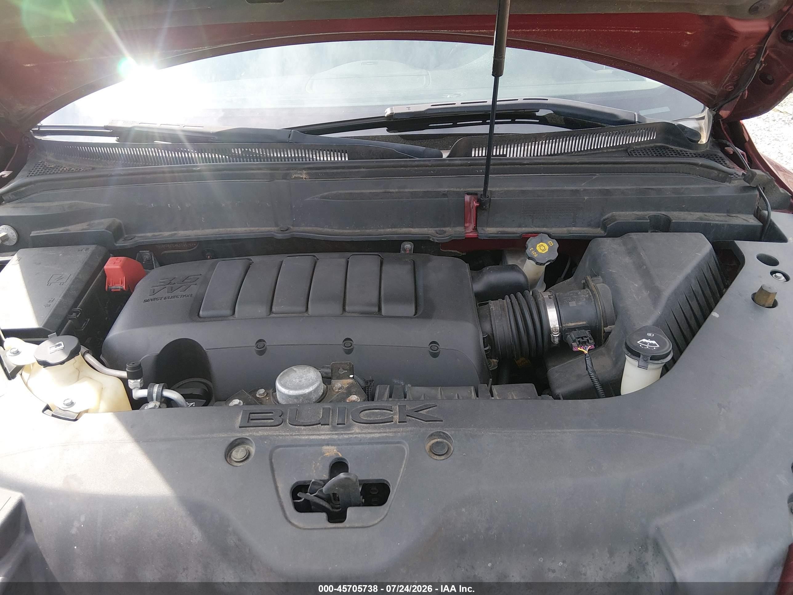 2011 Buick Enclave 1xl Burgundy vin: 5GAKRBED4BJ143151