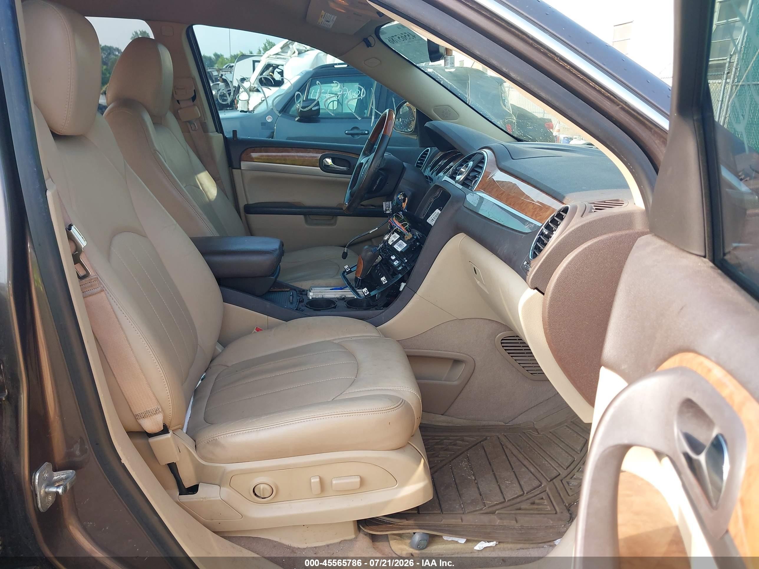 2011 Buick Enclave 1xl Brown vin: 5GAKRBED4BJ219127