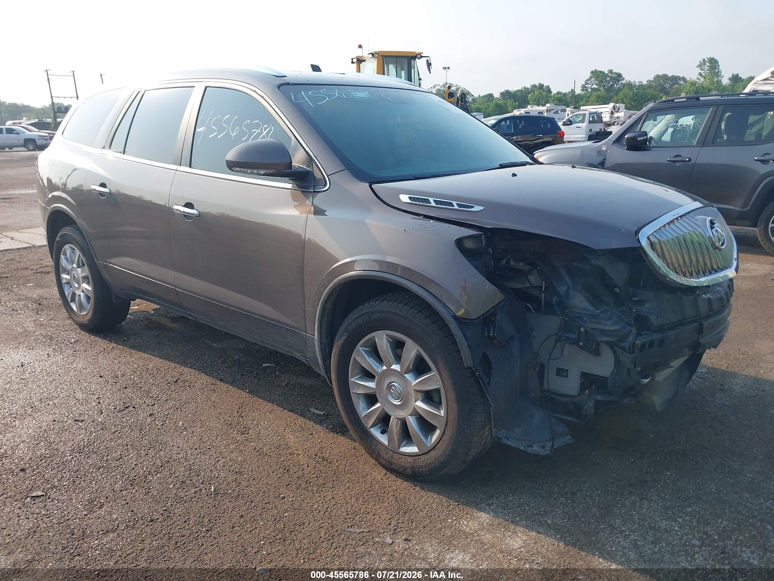 2011 Buick Enclave 1xl Brown vin: 5GAKRBED4BJ219127