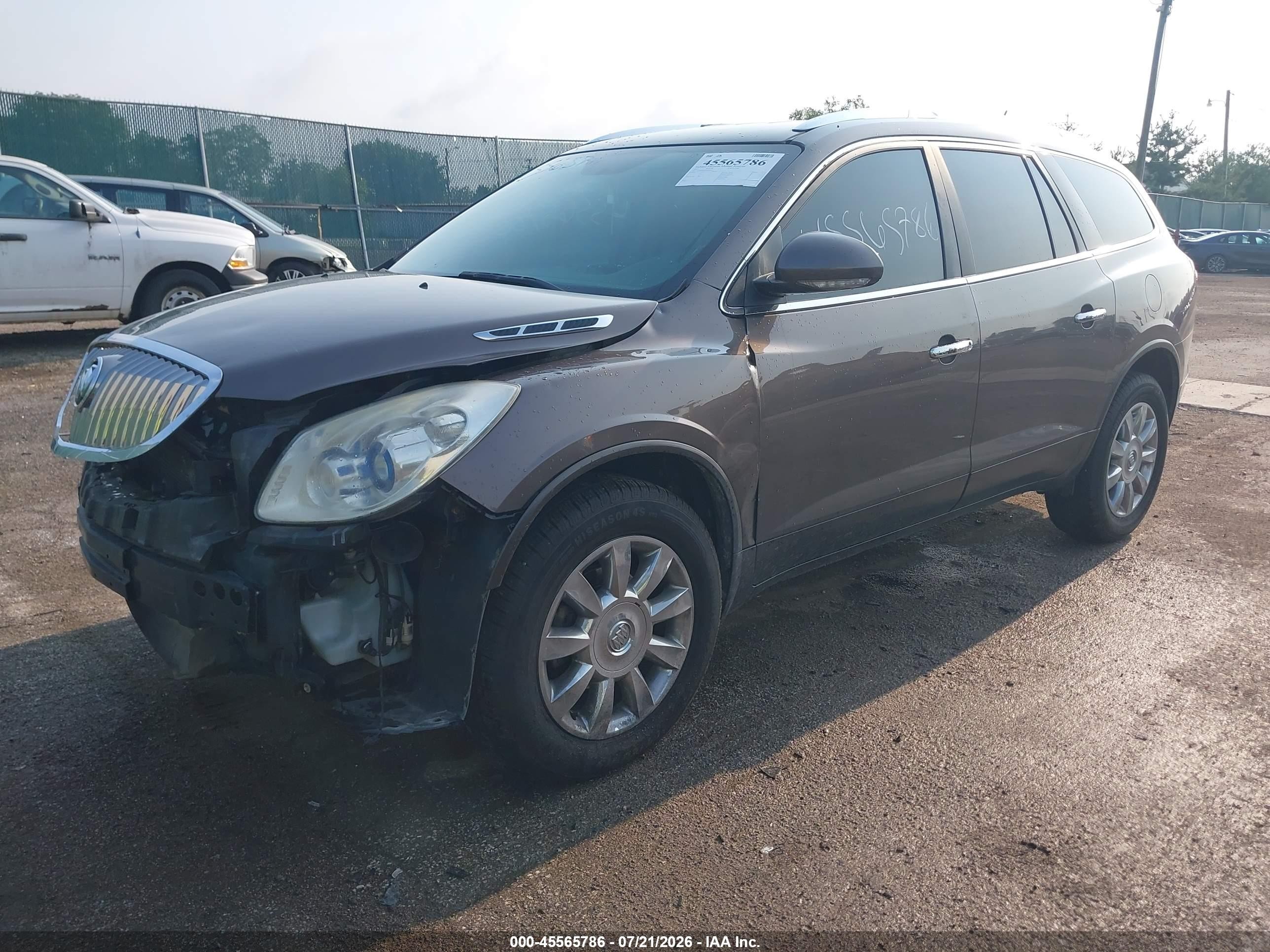 2011 Buick Enclave 1xl Brown vin: 5GAKRBED4BJ219127