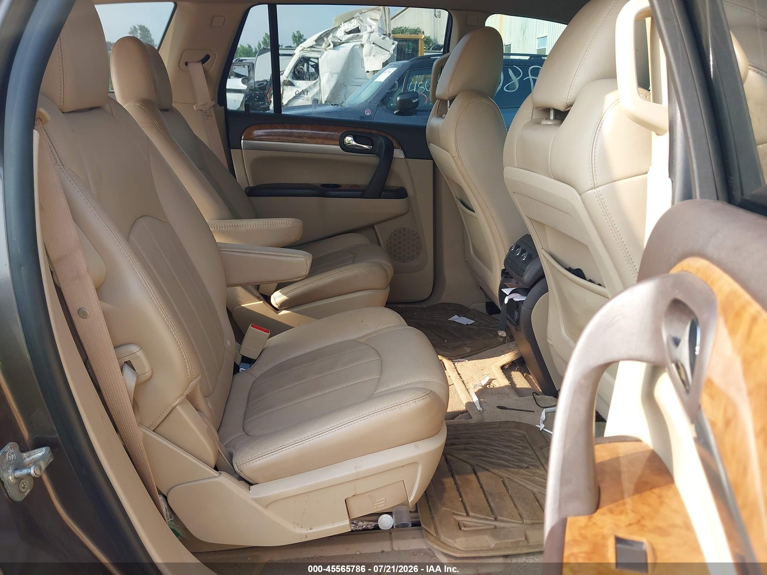 2011 Buick Enclave 1xl Brown vin: 5GAKRBED4BJ219127
