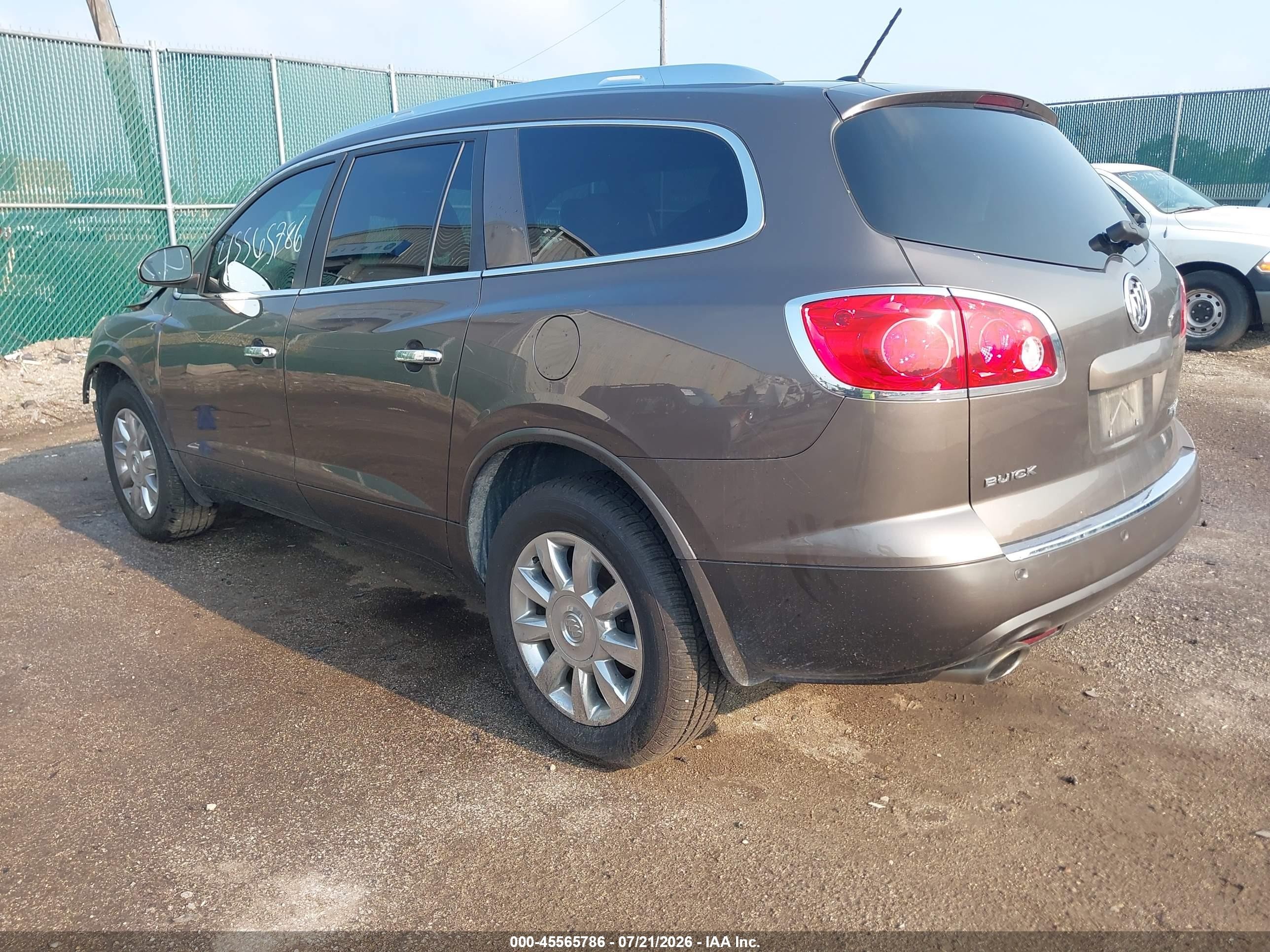 2011 Buick Enclave 1xl Brown vin: 5GAKRBED4BJ219127