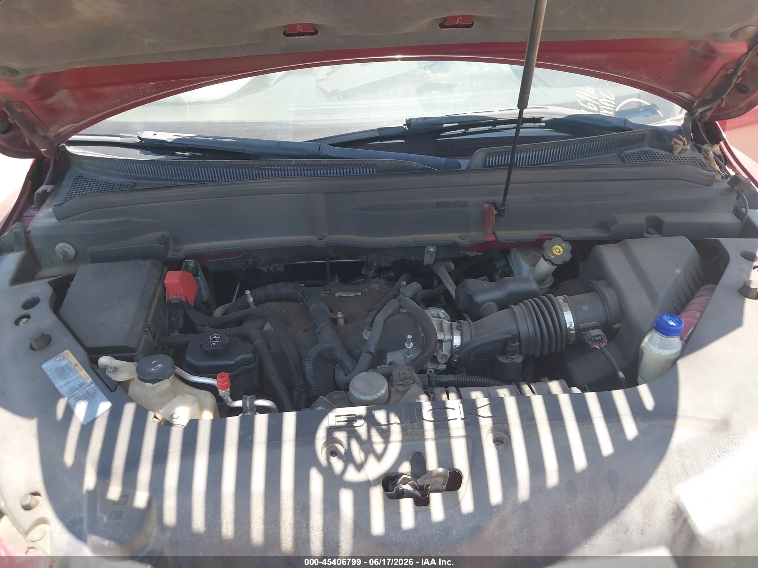 2011 Buick Enclave 1xl Red vin: 5GAKRBED4BJ234596