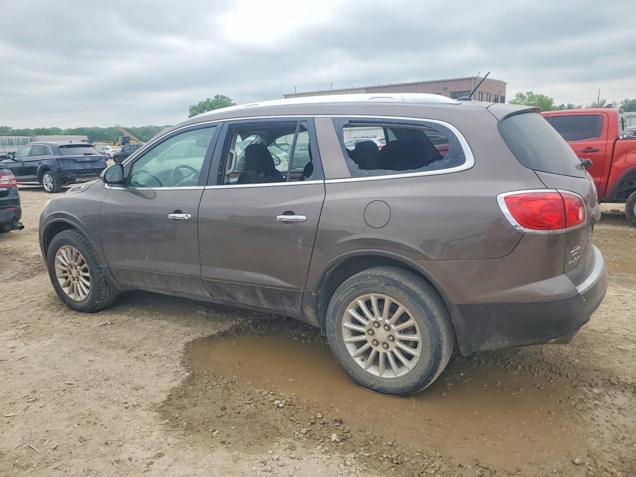 2012 Buick Enclave Brown vin: 5GAKRBED4CJ244451