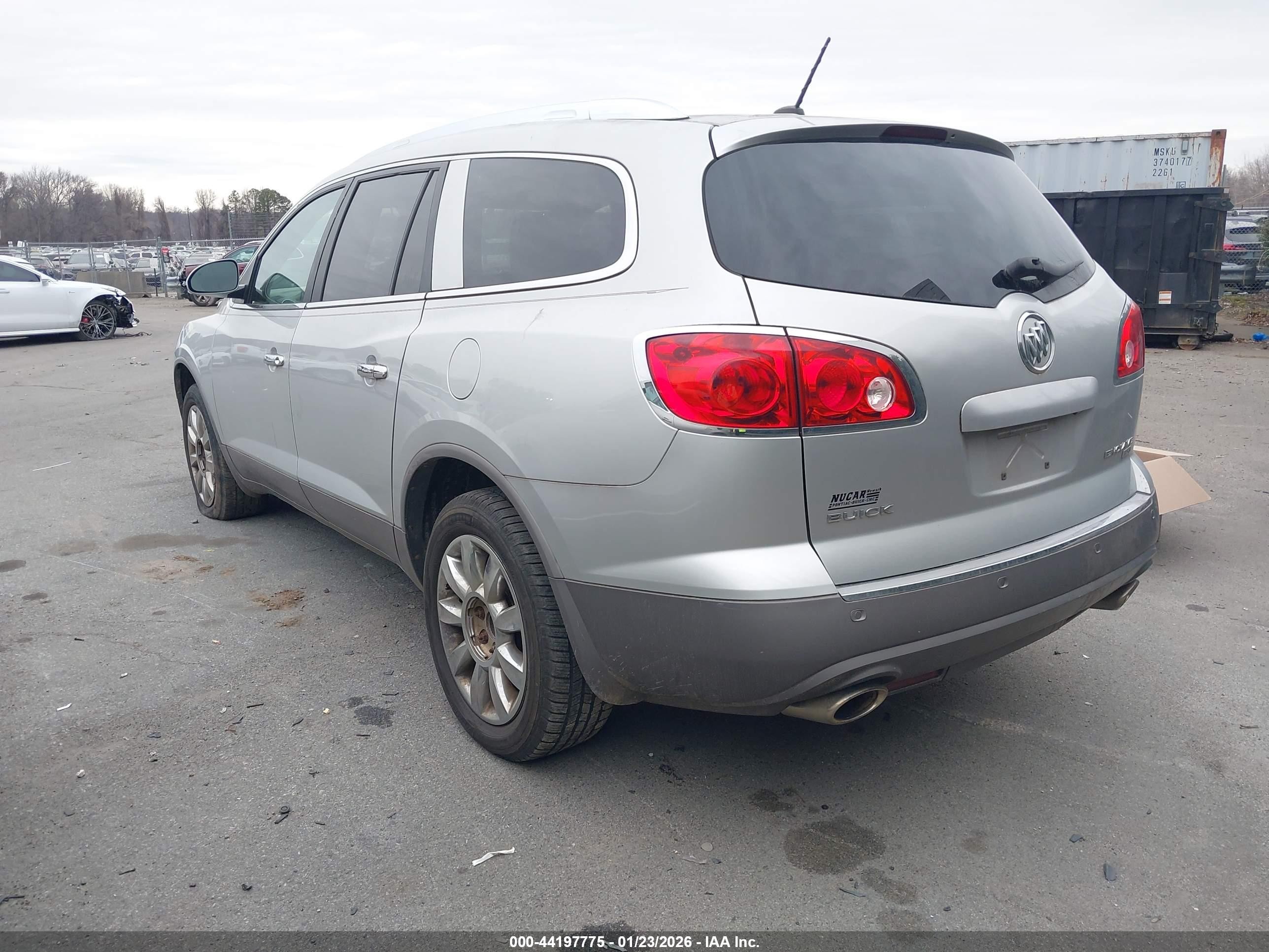 2011 Buick Enclave 1xl Silver vin: 5GAKRBED5BJ109249