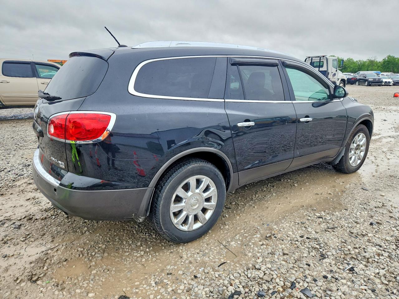 2011 Buick Enclave Cxl Black vin: 5GAKRBED5BJ342368