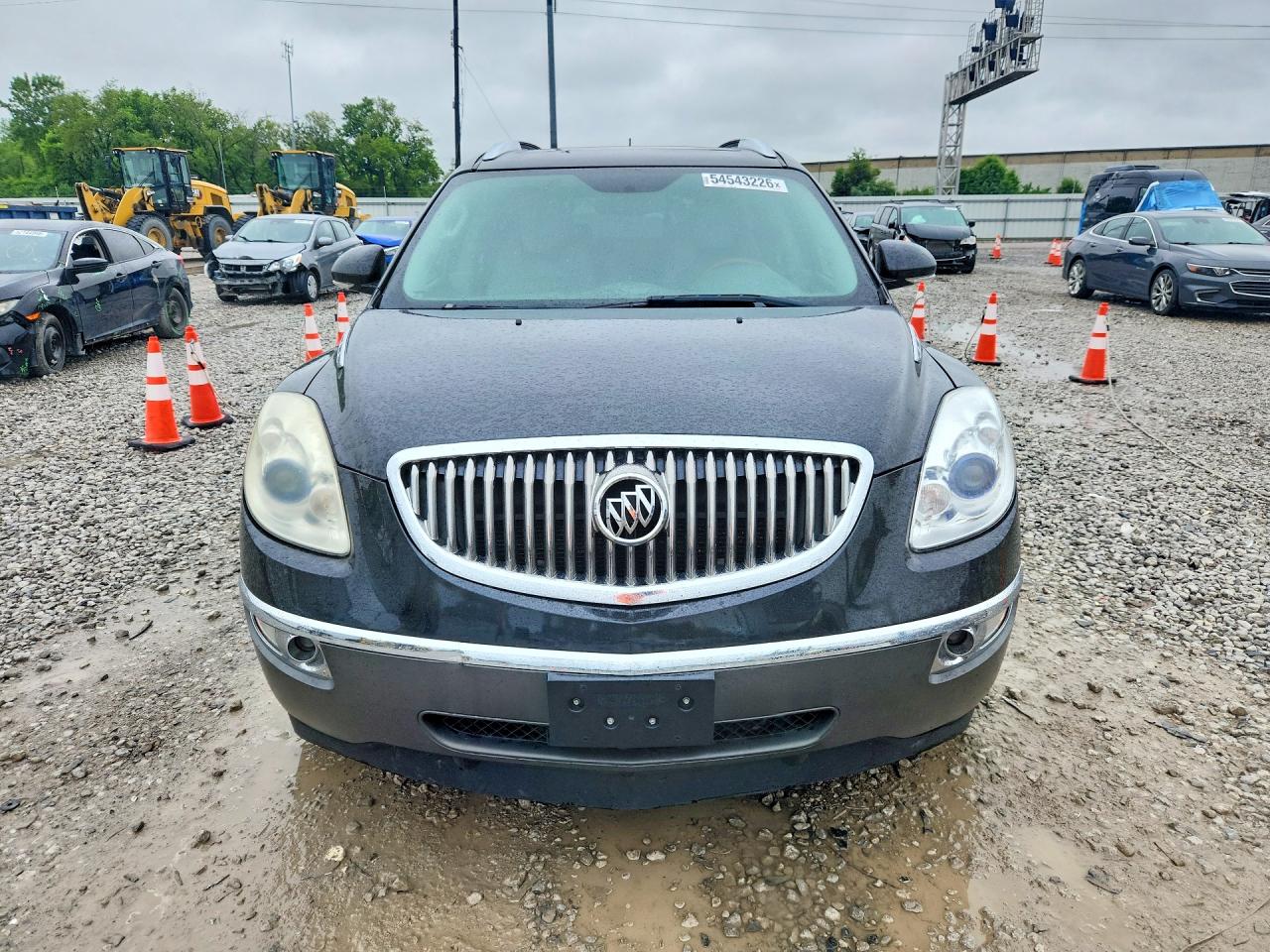 2011 Buick Enclave Cxl Black vin: 5GAKRBED5BJ342368