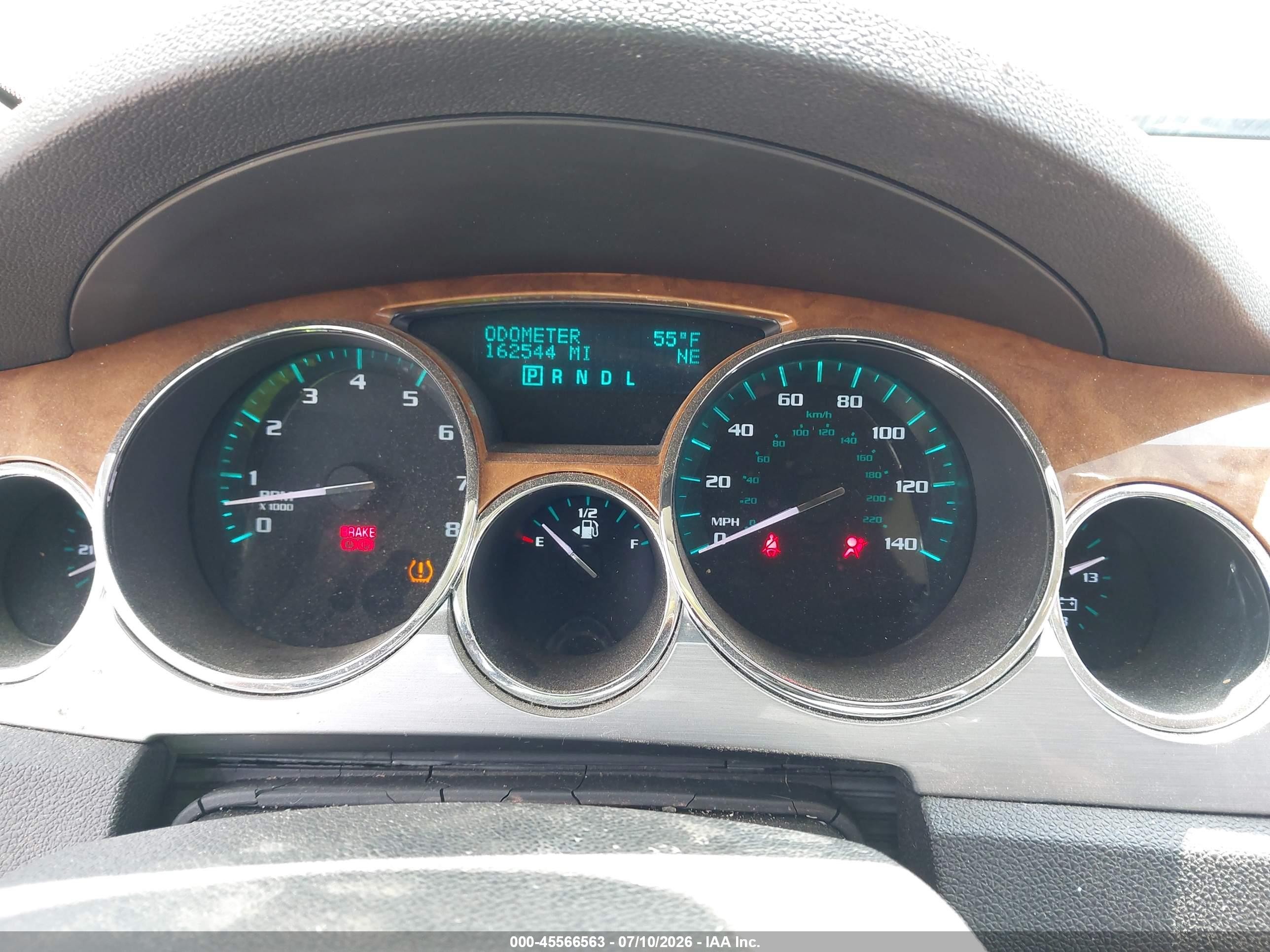 2012 Buick Enclave Convenience Black vin: 5GAKRBED5CJ119538