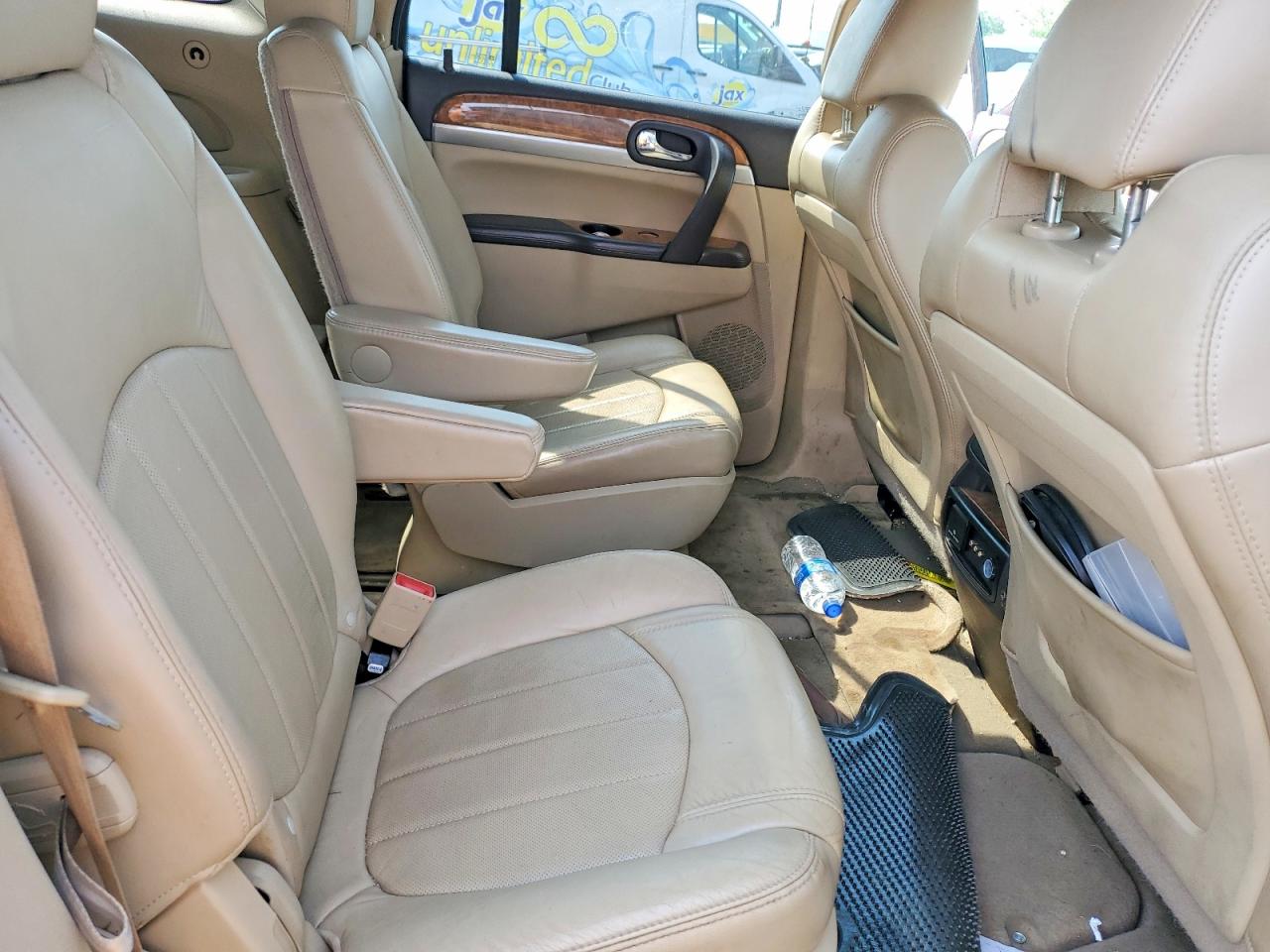 2011 Buick Enclave Cxl White vin: 5GAKRBED6BJ188382