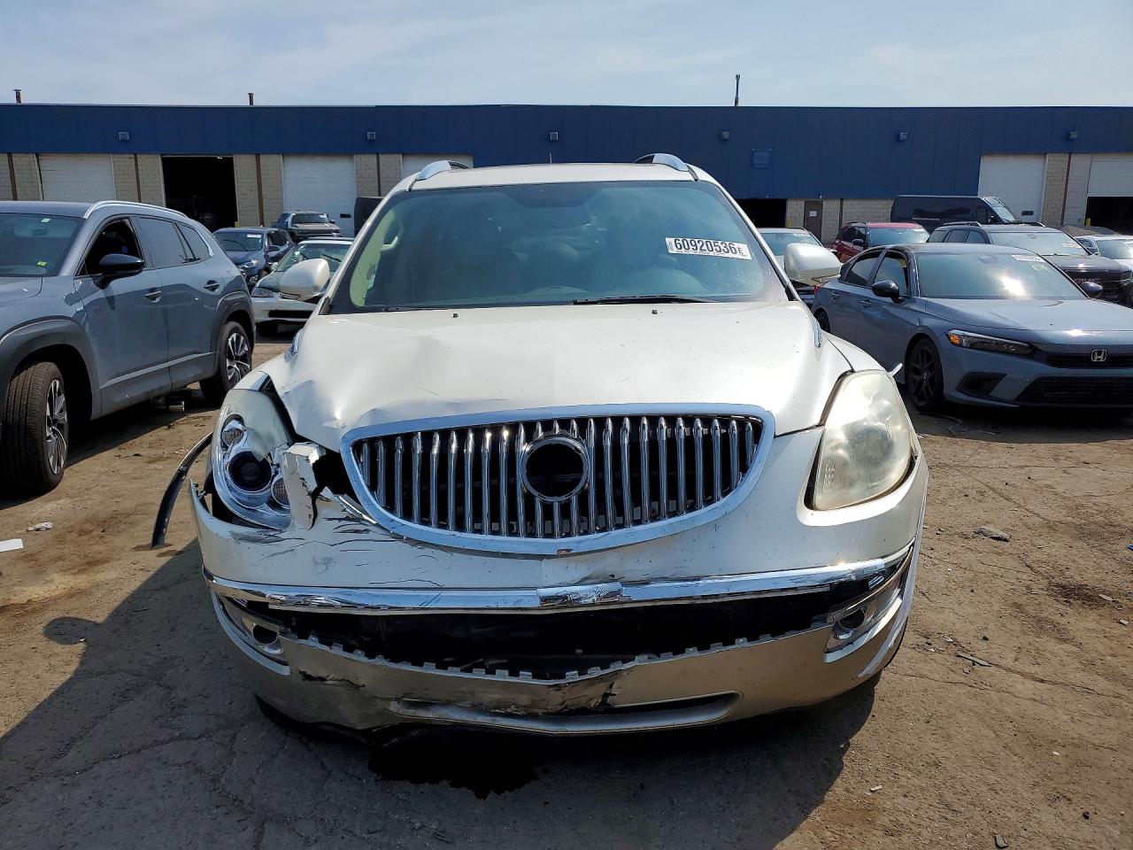 2011 Buick Enclave Cxl White vin: 5GAKRBED6BJ188382