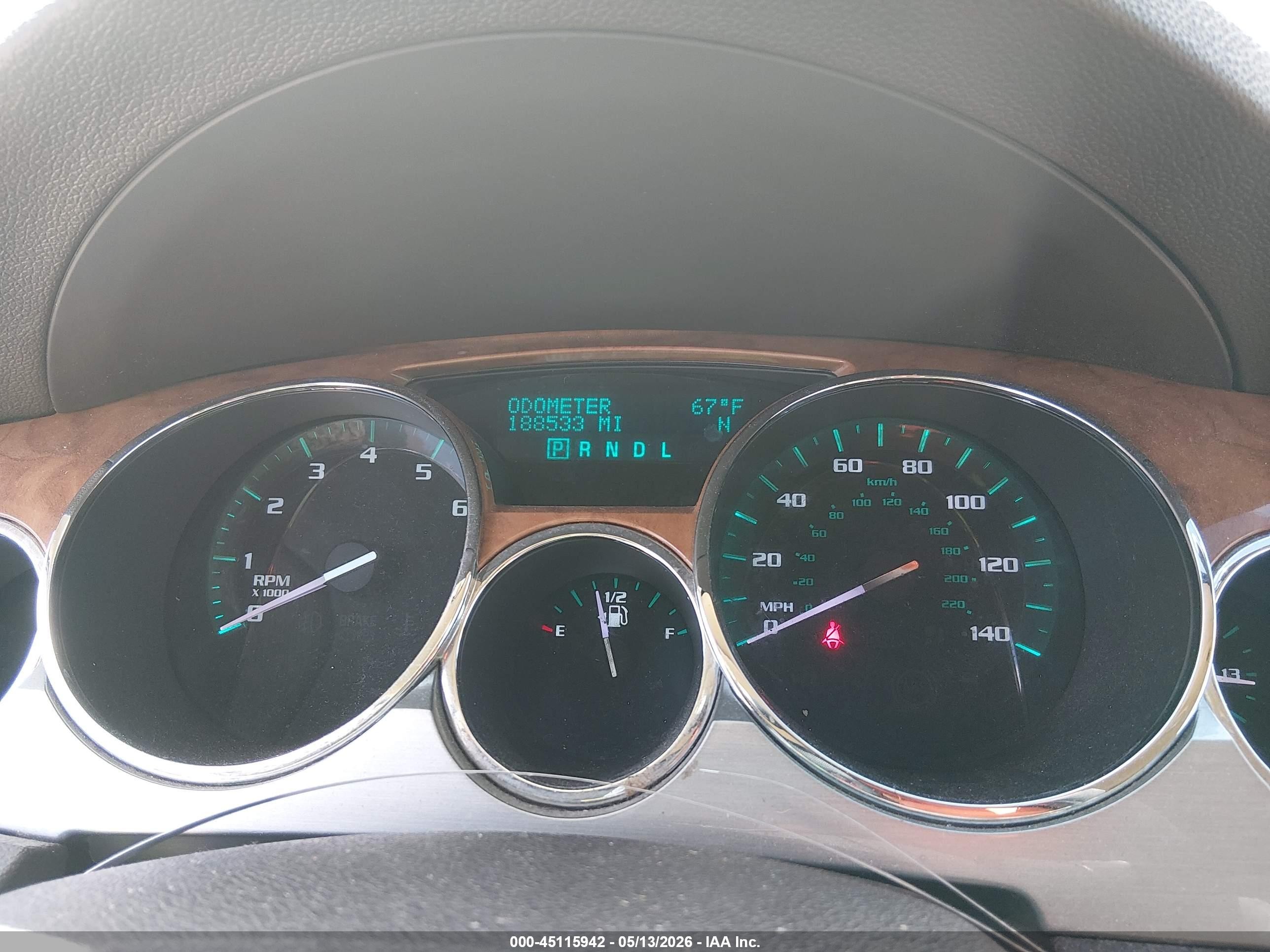 2011 Buick Enclave 1xl Brown vin: 5GAKRBED6BJ196725