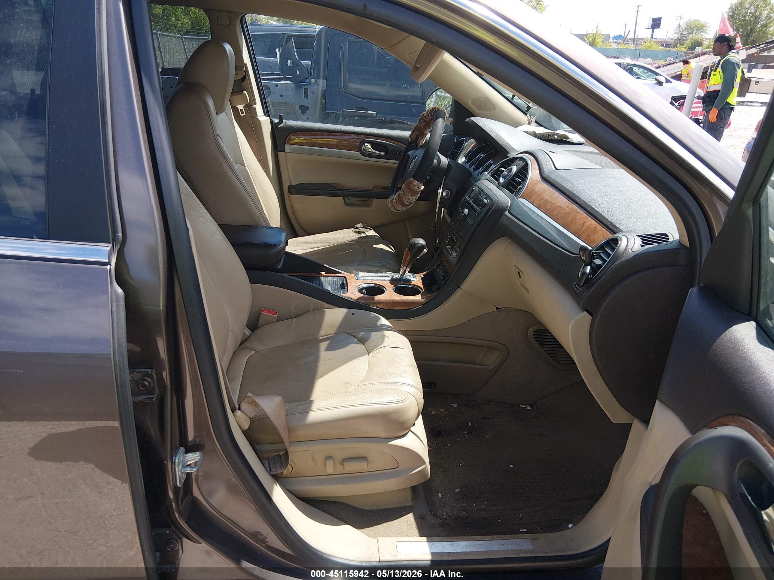 2011 Buick Enclave 1xl Brown vin: 5GAKRBED6BJ196725