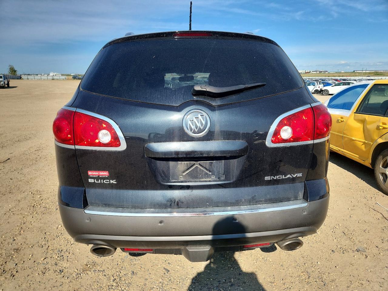 2012 Buick Enclave Черный vin: 5GAKRBED6CJ205425