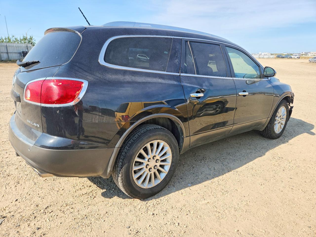 2012 Buick Enclave Черный vin: 5GAKRBED6CJ205425