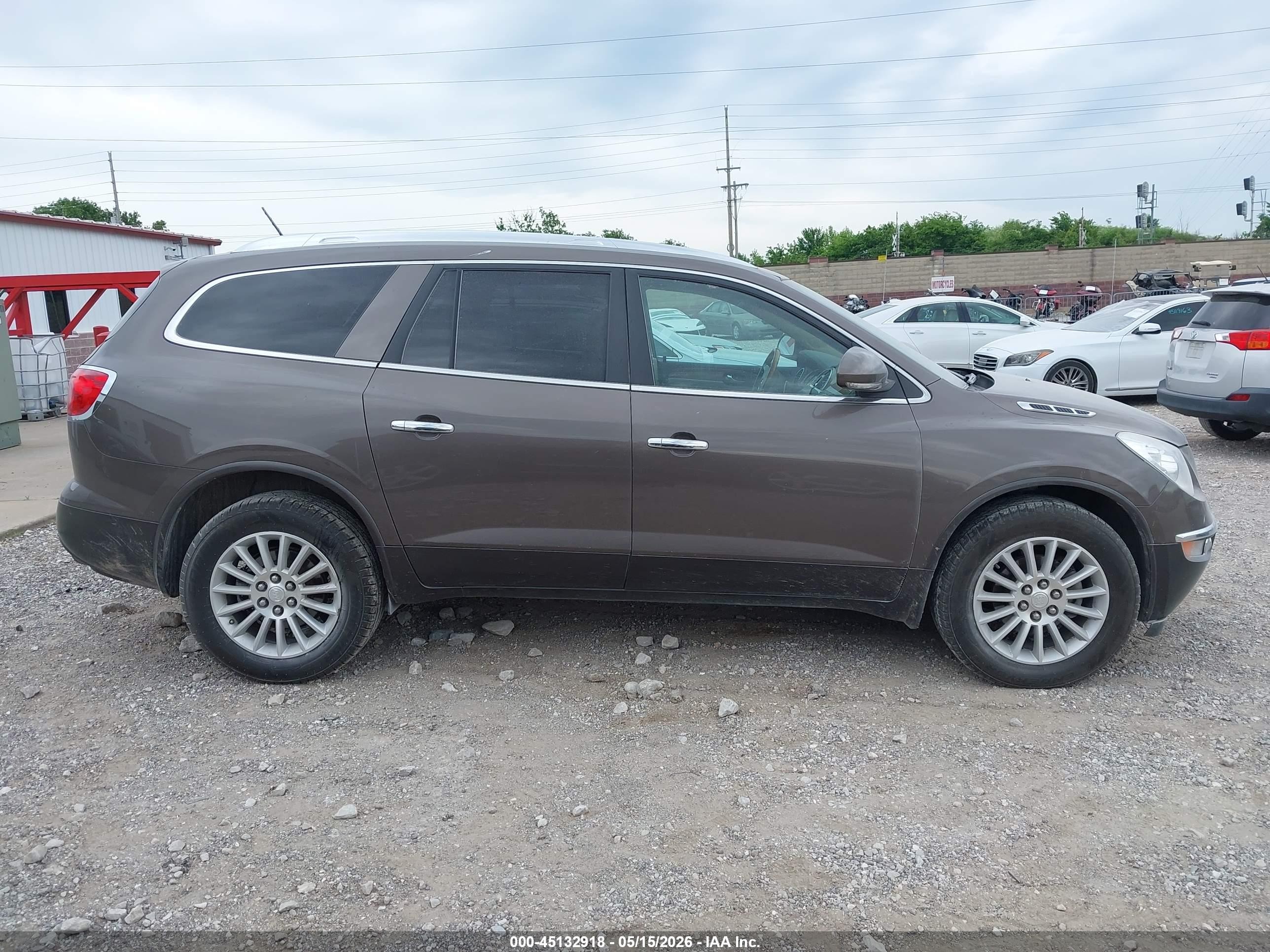 2011 Buick Enclave 1xl Brown vin: 5GAKRBED7BJ143578