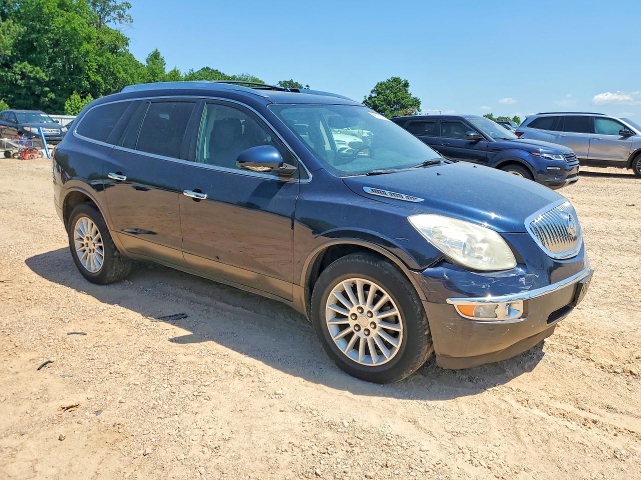 2011 Buick Enclave Cxl Синий vin: 5GAKRBED7BJ152992