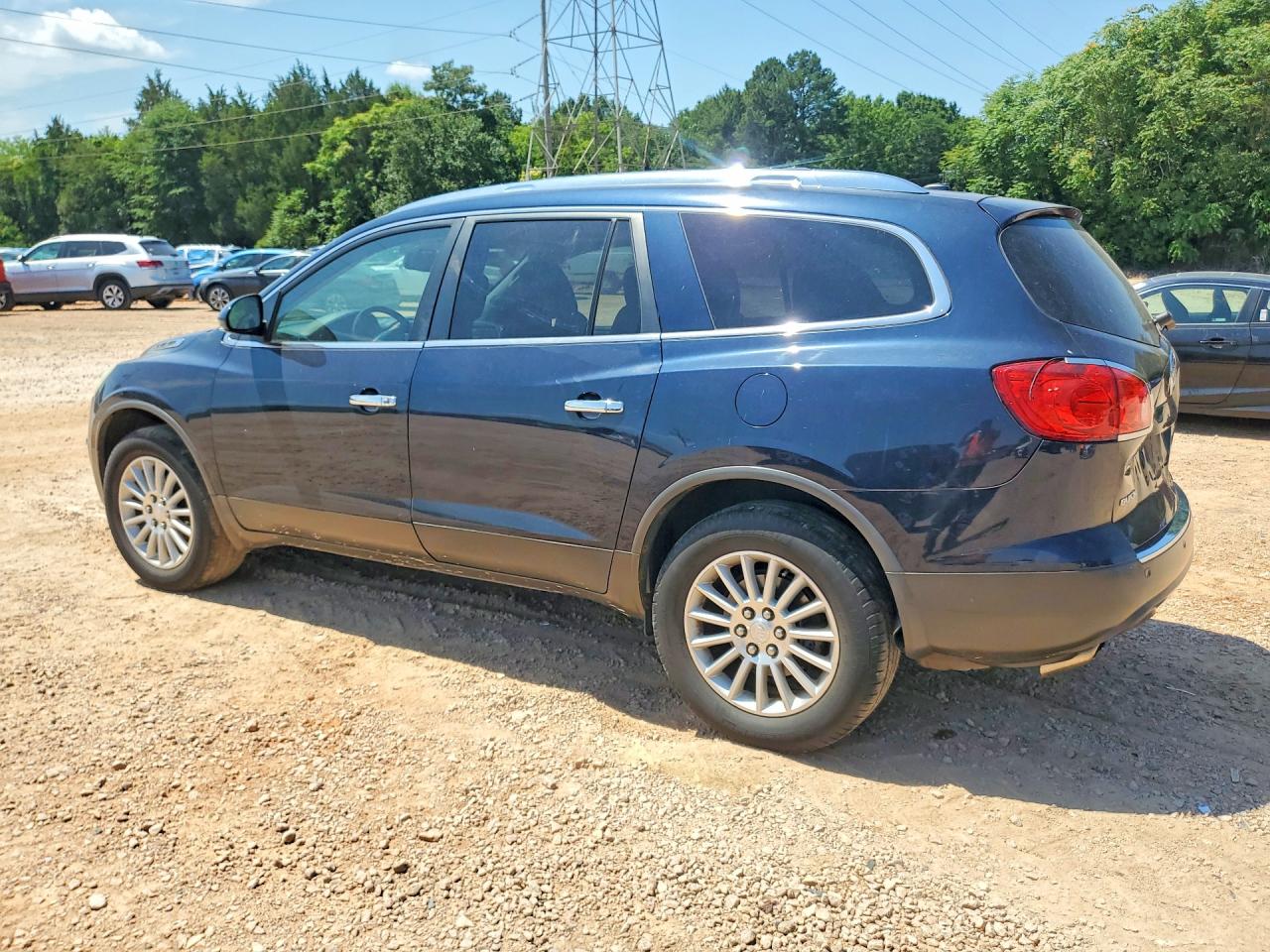 2011 Buick Enclave Cxl Синий vin: 5GAKRBED7BJ152992
