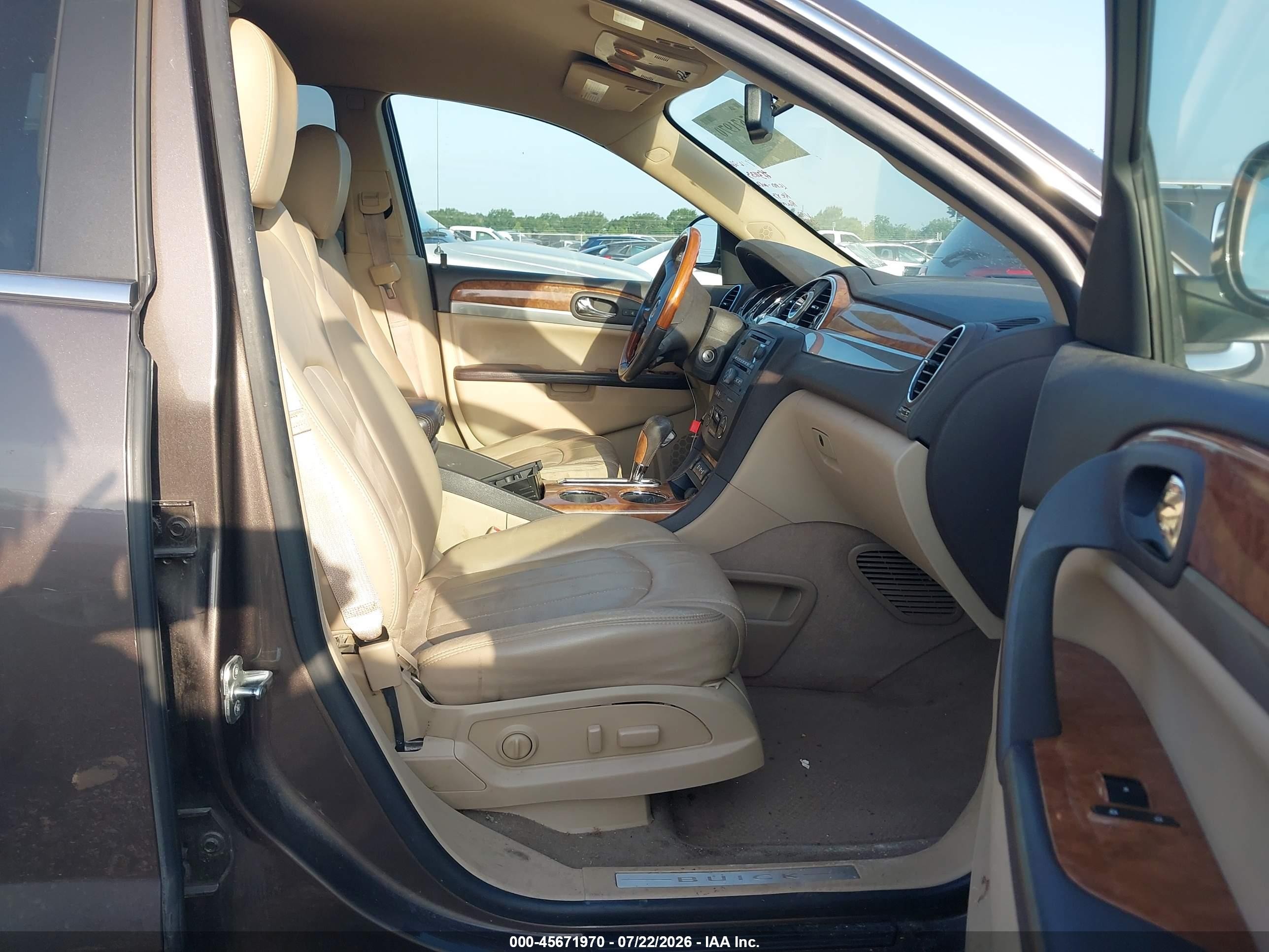 2011 Buick Enclave 1xl Коричневый vin: 5GAKRBED7BJ213080