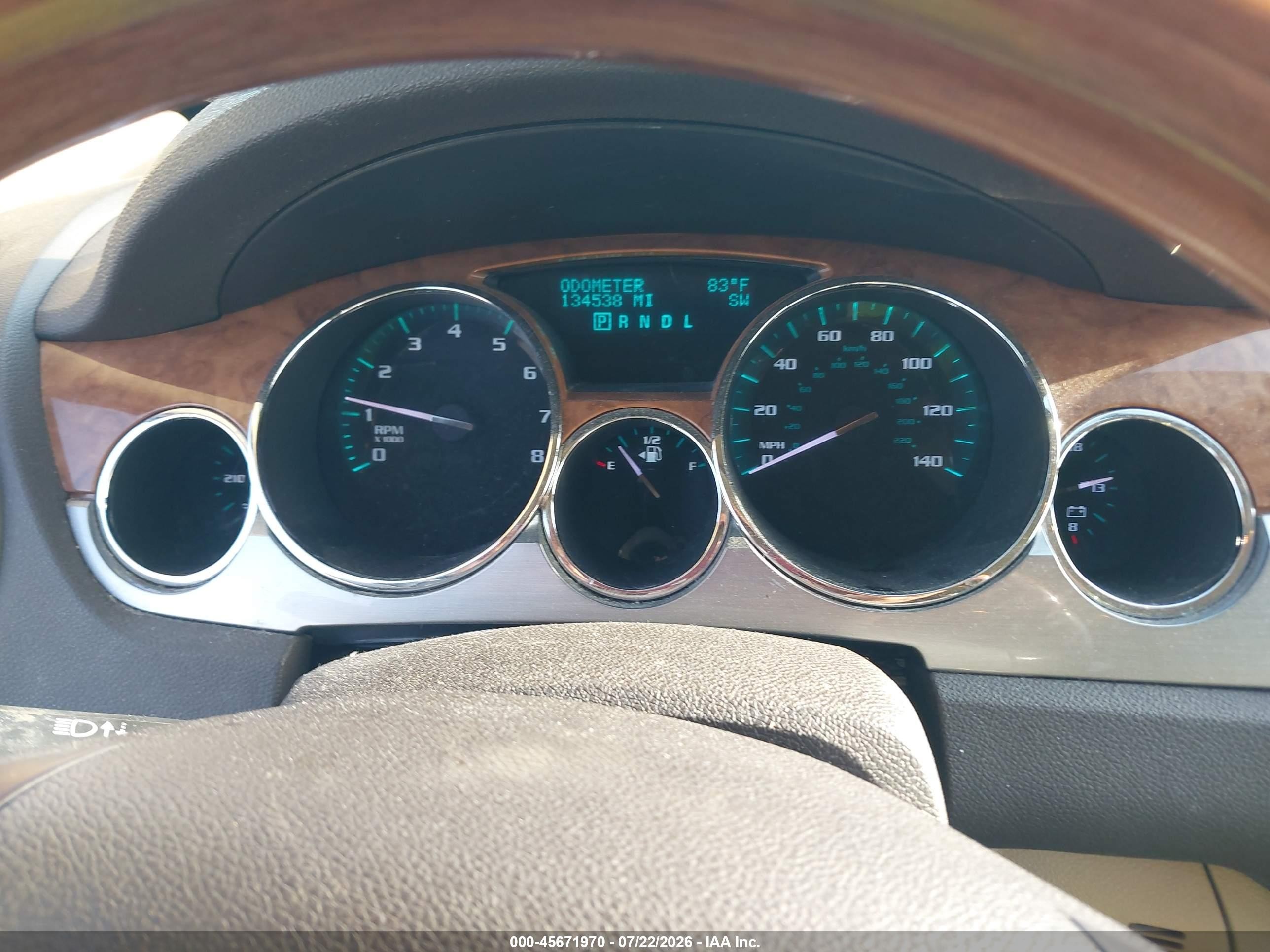2011 Buick Enclave 1xl Коричневый vin: 5GAKRBED7BJ213080