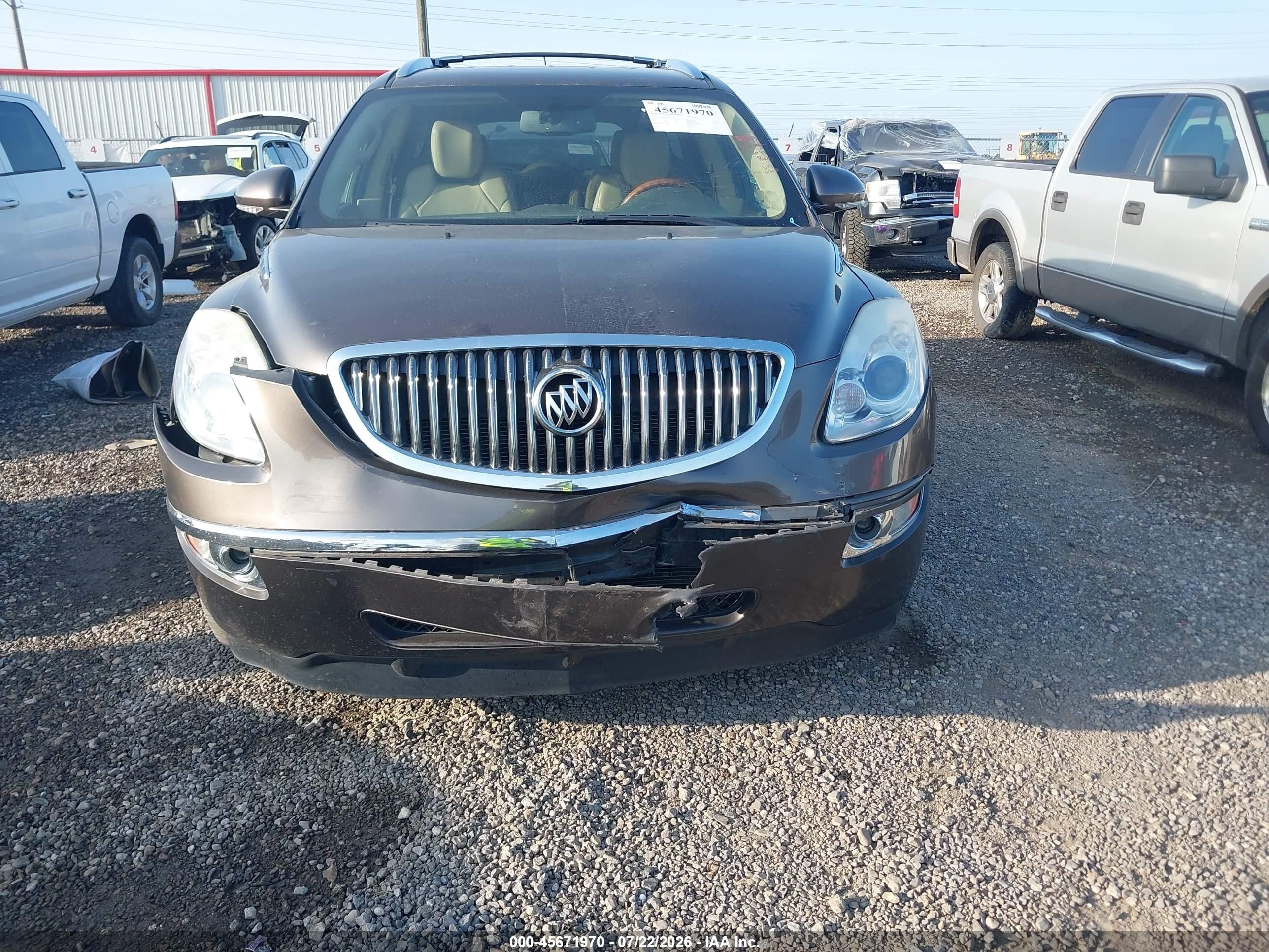 2011 Buick Enclave 1xl Коричневый vin: 5GAKRBED7BJ213080