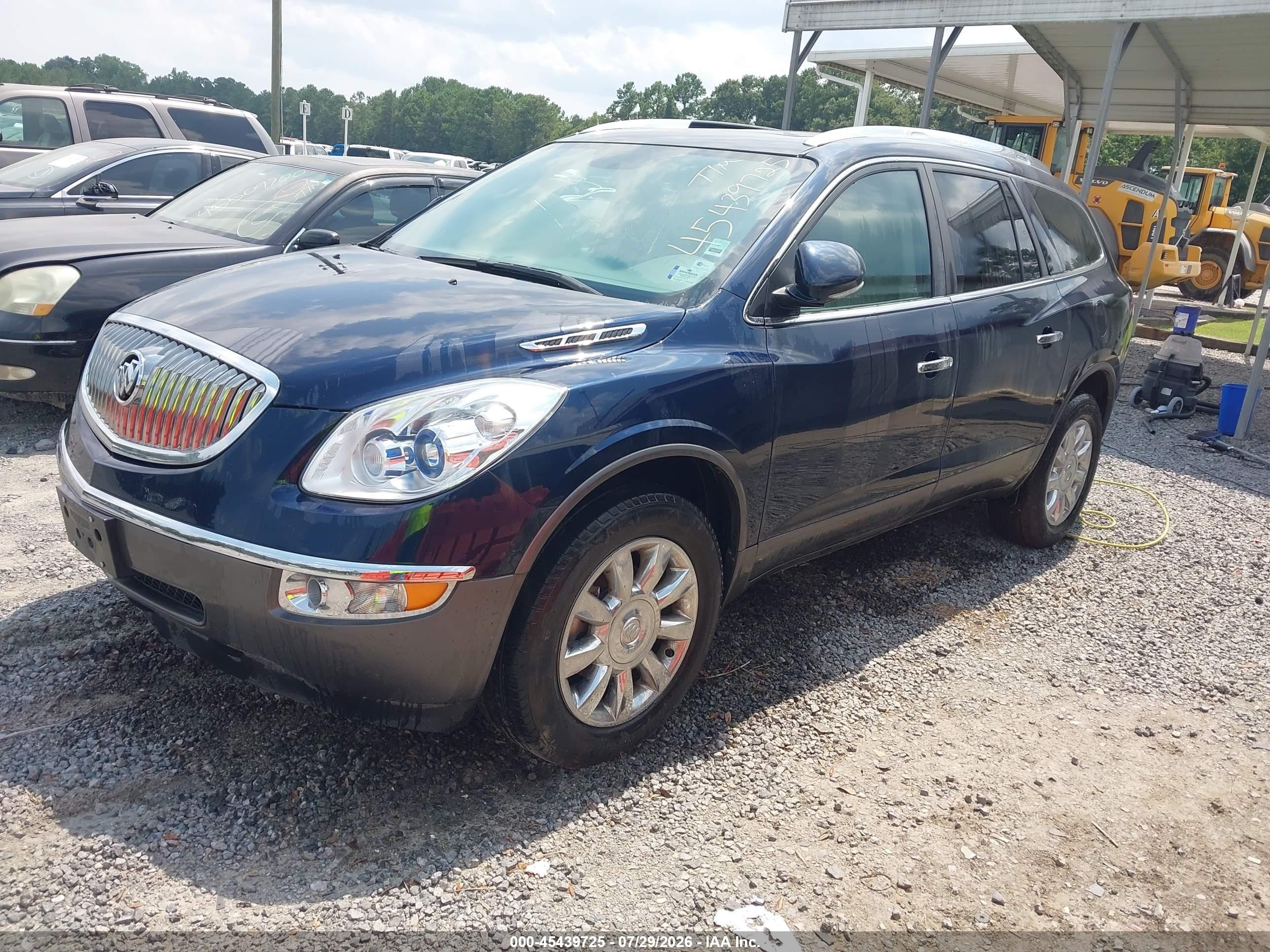 2011 Buick Enclave 1xl Синий vin: 5GAKRBED7BJ239873