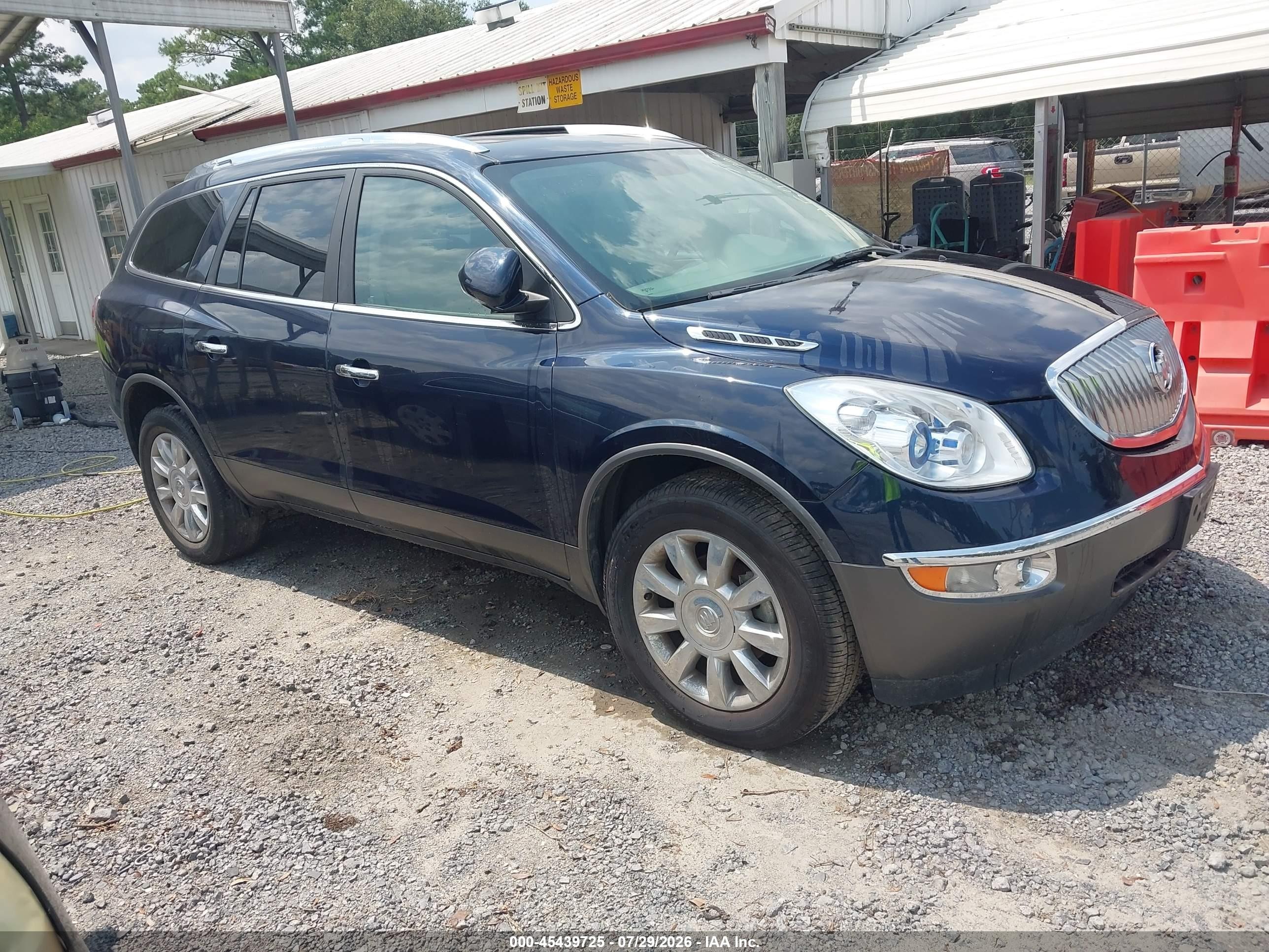 2011 Buick Enclave 1xl Синий vin: 5GAKRBED7BJ239873