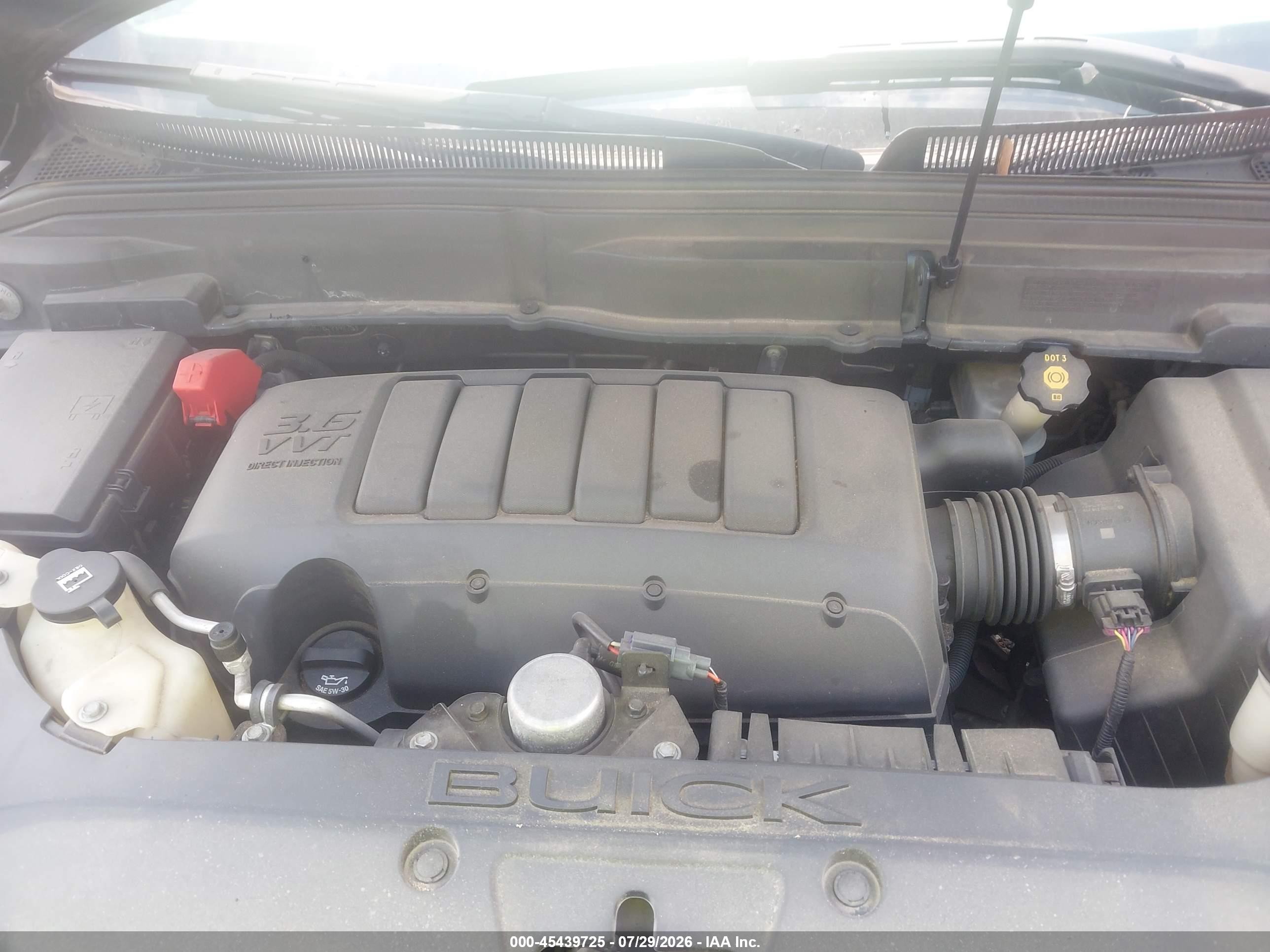 2011 Buick Enclave 1xl Синий vin: 5GAKRBED7BJ239873