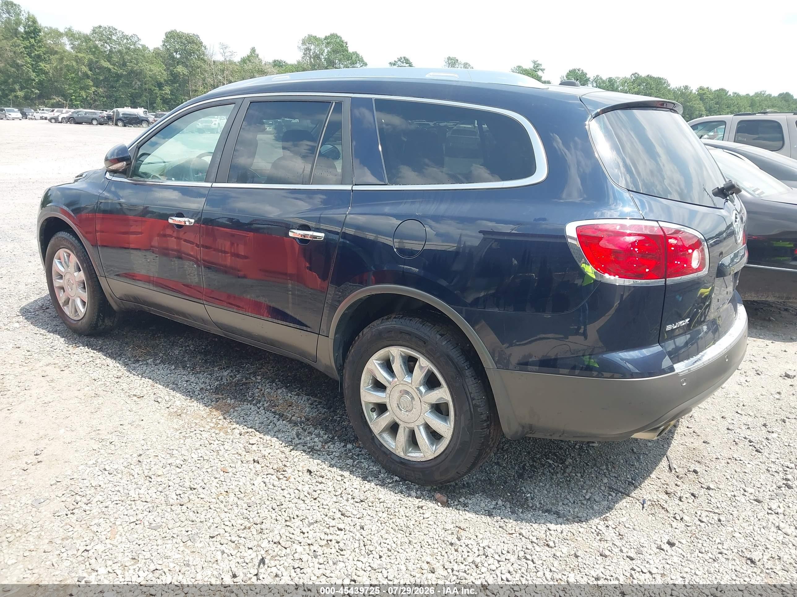 2011 Buick Enclave 1xl Синий vin: 5GAKRBED7BJ239873