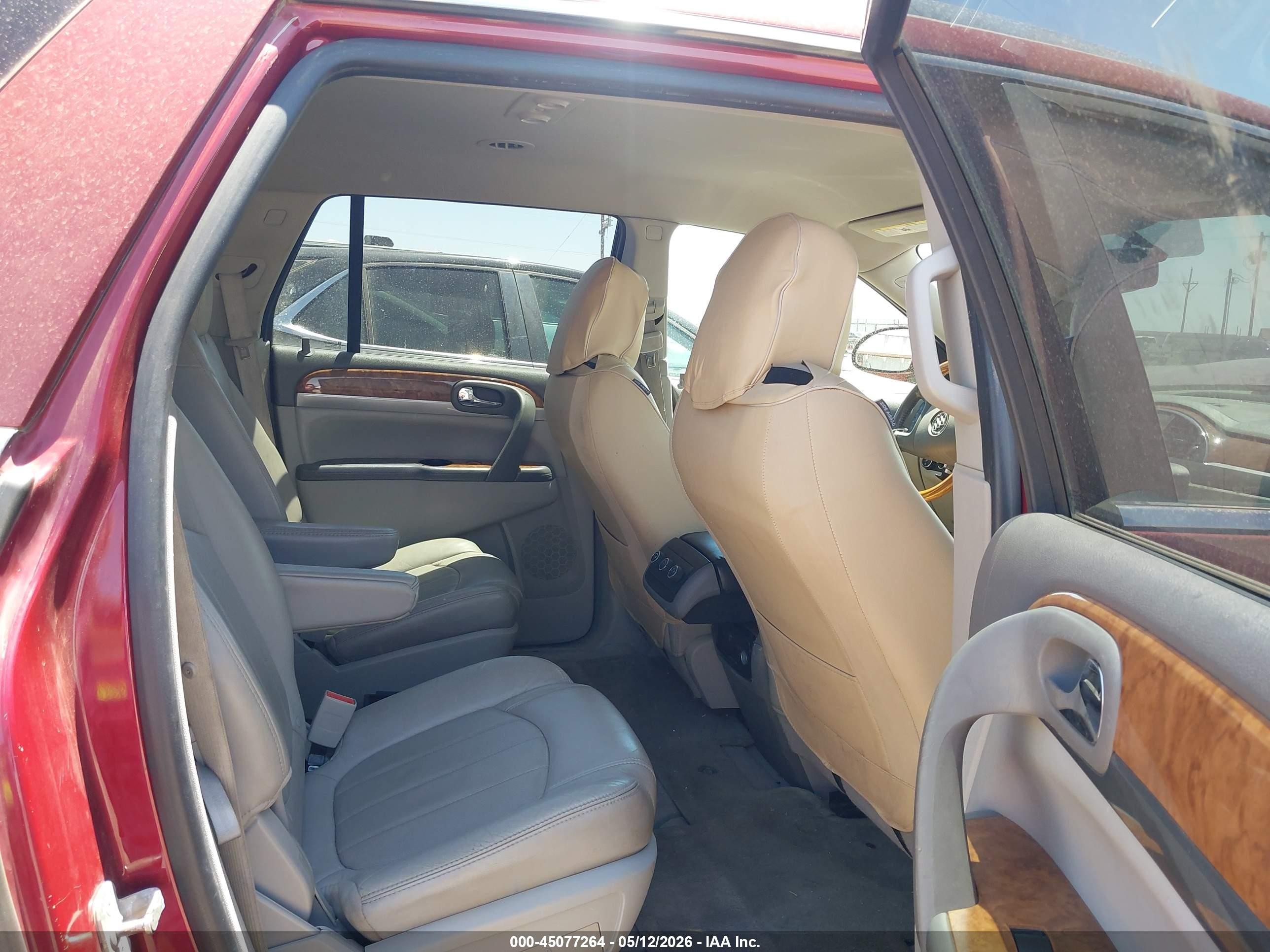 2011 Buick Enclave 1xl Red vin: 5GAKRBED7BJ301501