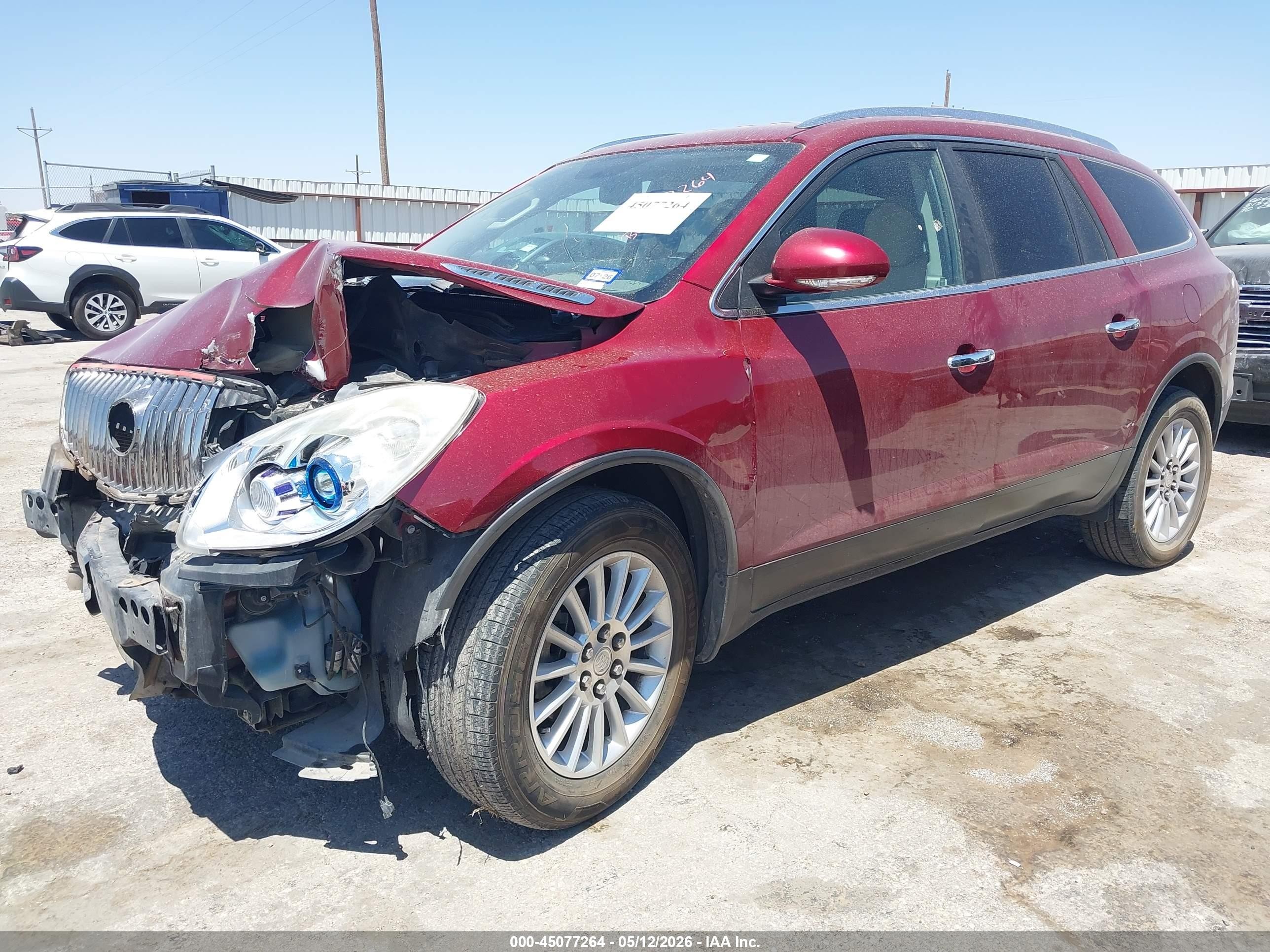 2011 Buick Enclave 1xl Red vin: 5GAKRBED7BJ301501