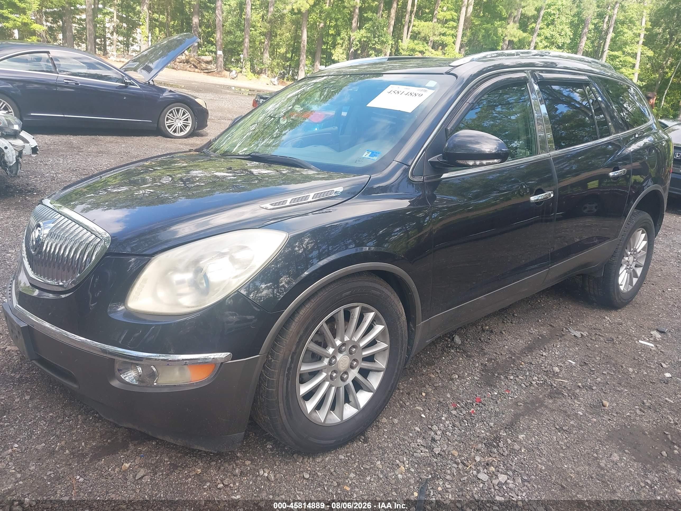 2011 Buick Enclave 1xl Black vin: 5GAKRBED7BJ411772