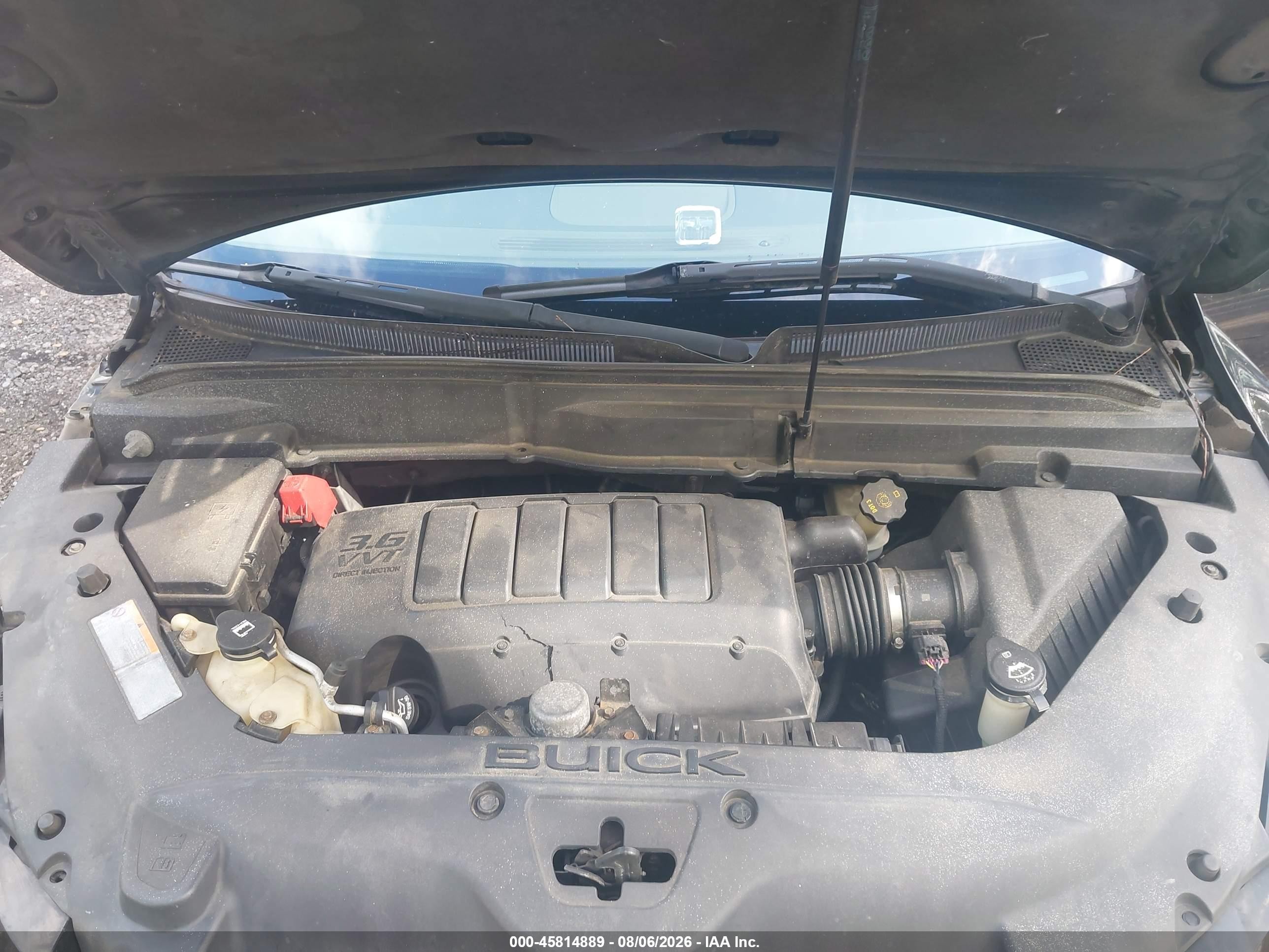 2011 Buick Enclave 1xl Black vin: 5GAKRBED7BJ411772