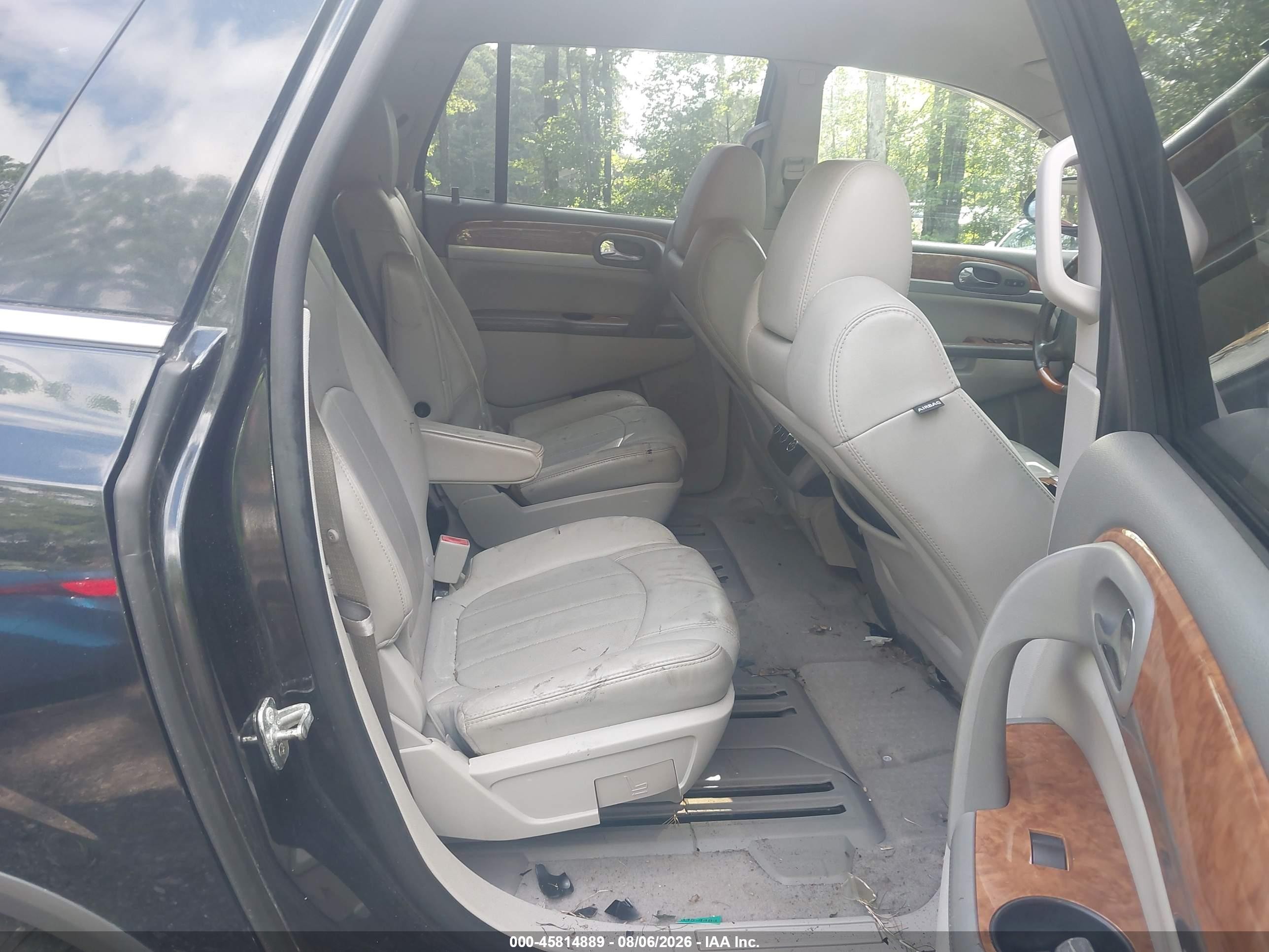 2011 Buick Enclave 1xl Black vin: 5GAKRBED7BJ411772