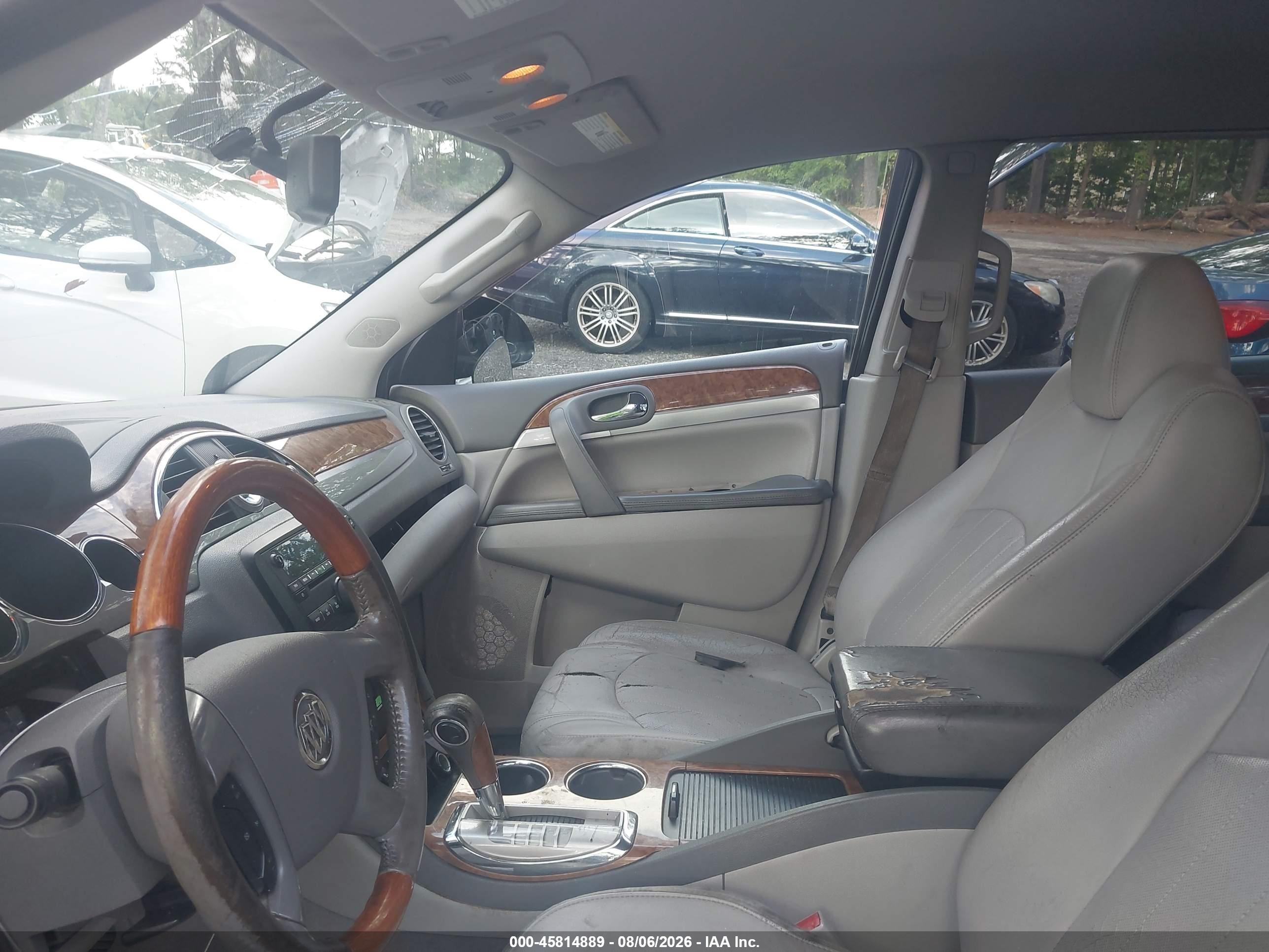 2011 Buick Enclave 1xl Black vin: 5GAKRBED7BJ411772