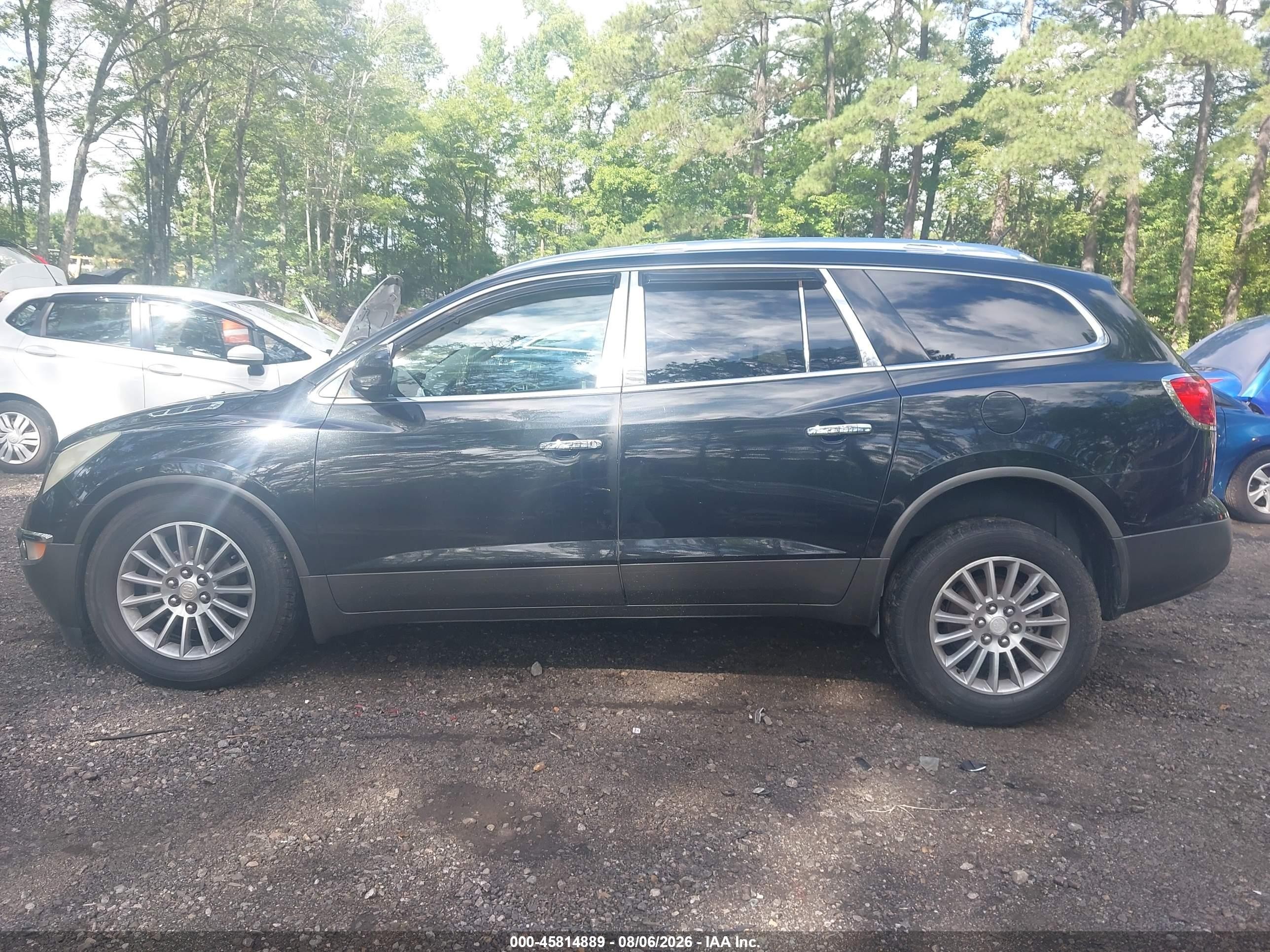 2011 Buick Enclave 1xl Black vin: 5GAKRBED7BJ411772