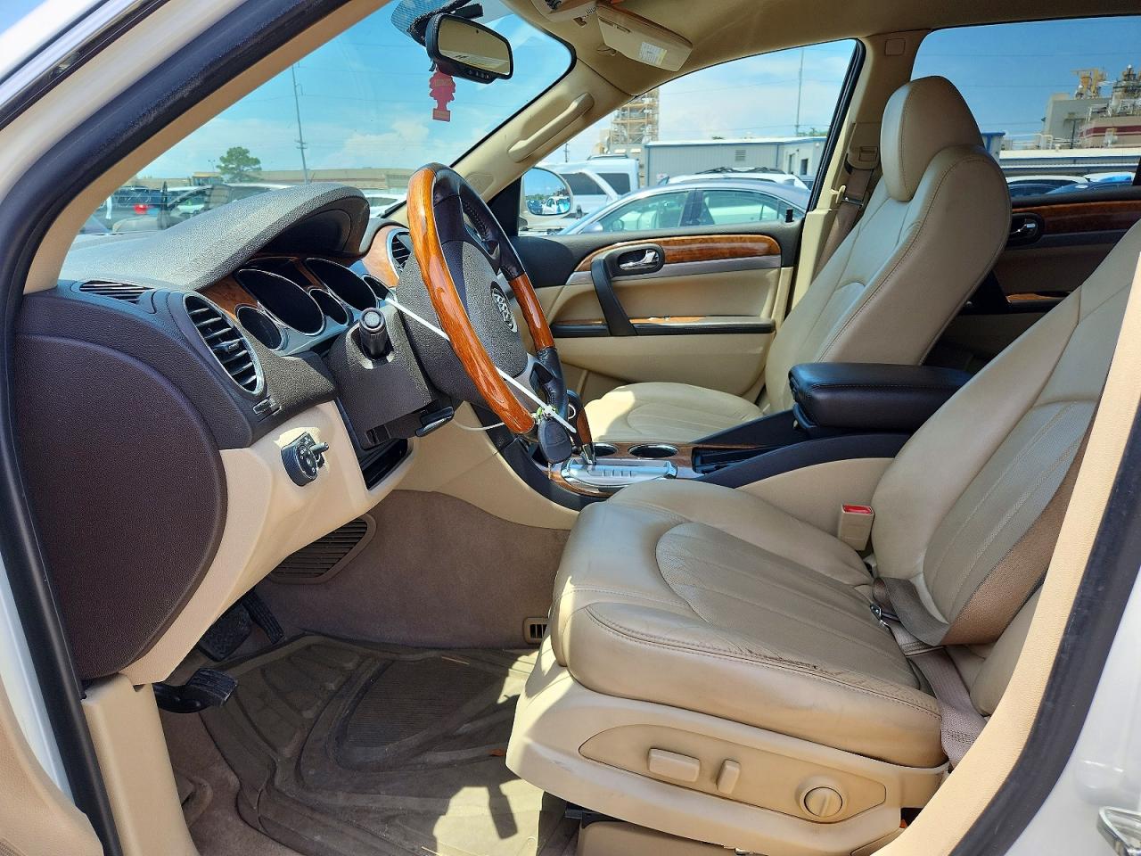 2011 Buick Enclave Cxl Cream vin: 5GAKRBED8BJ209118