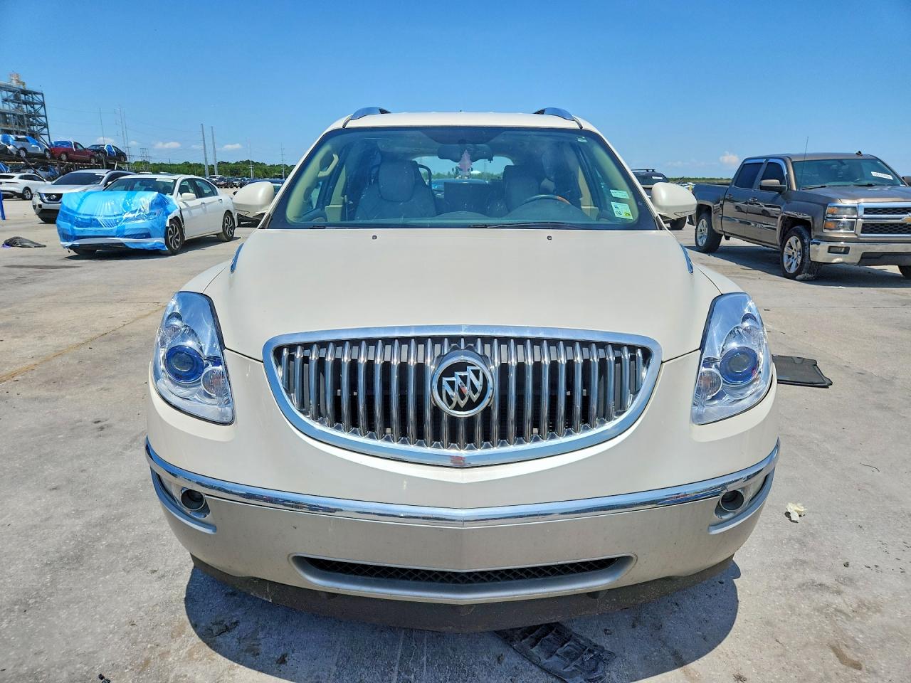 2011 Buick Enclave Cxl Cream vin: 5GAKRBED8BJ209118