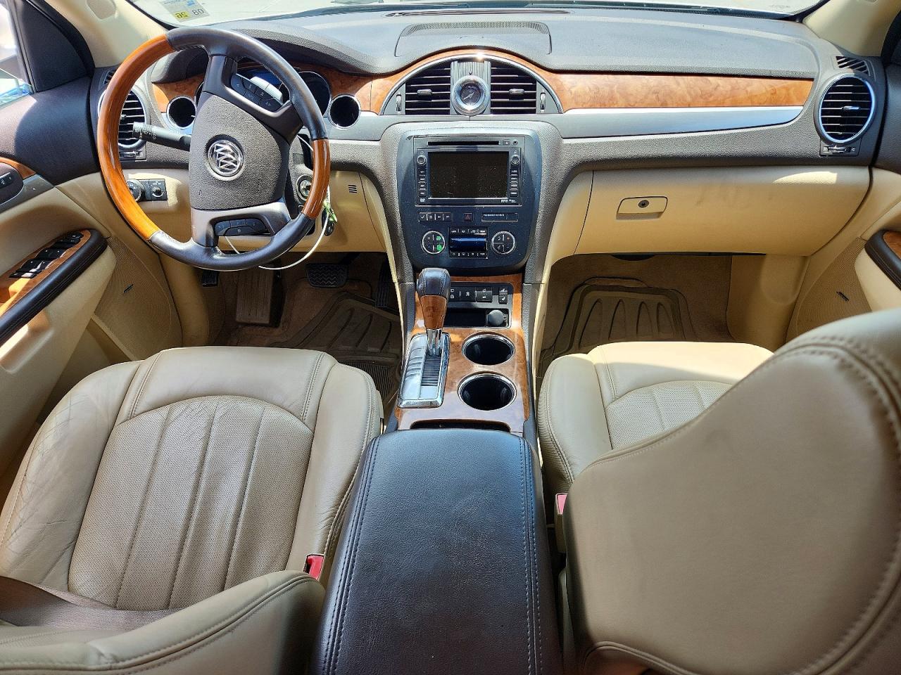 2011 Buick Enclave Cxl Cream vin: 5GAKRBED8BJ209118